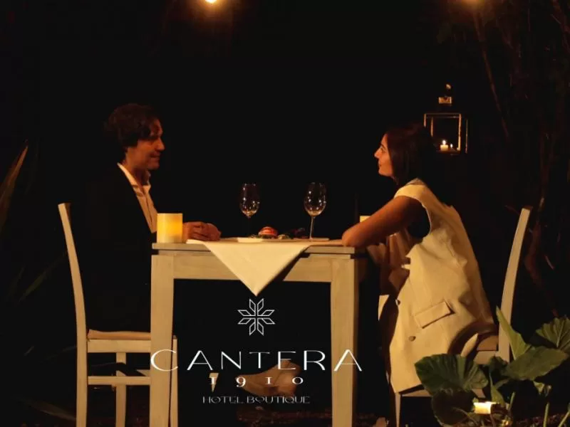 Dinner in Cantera 1910 Hotel Boutique, Destination Hotel