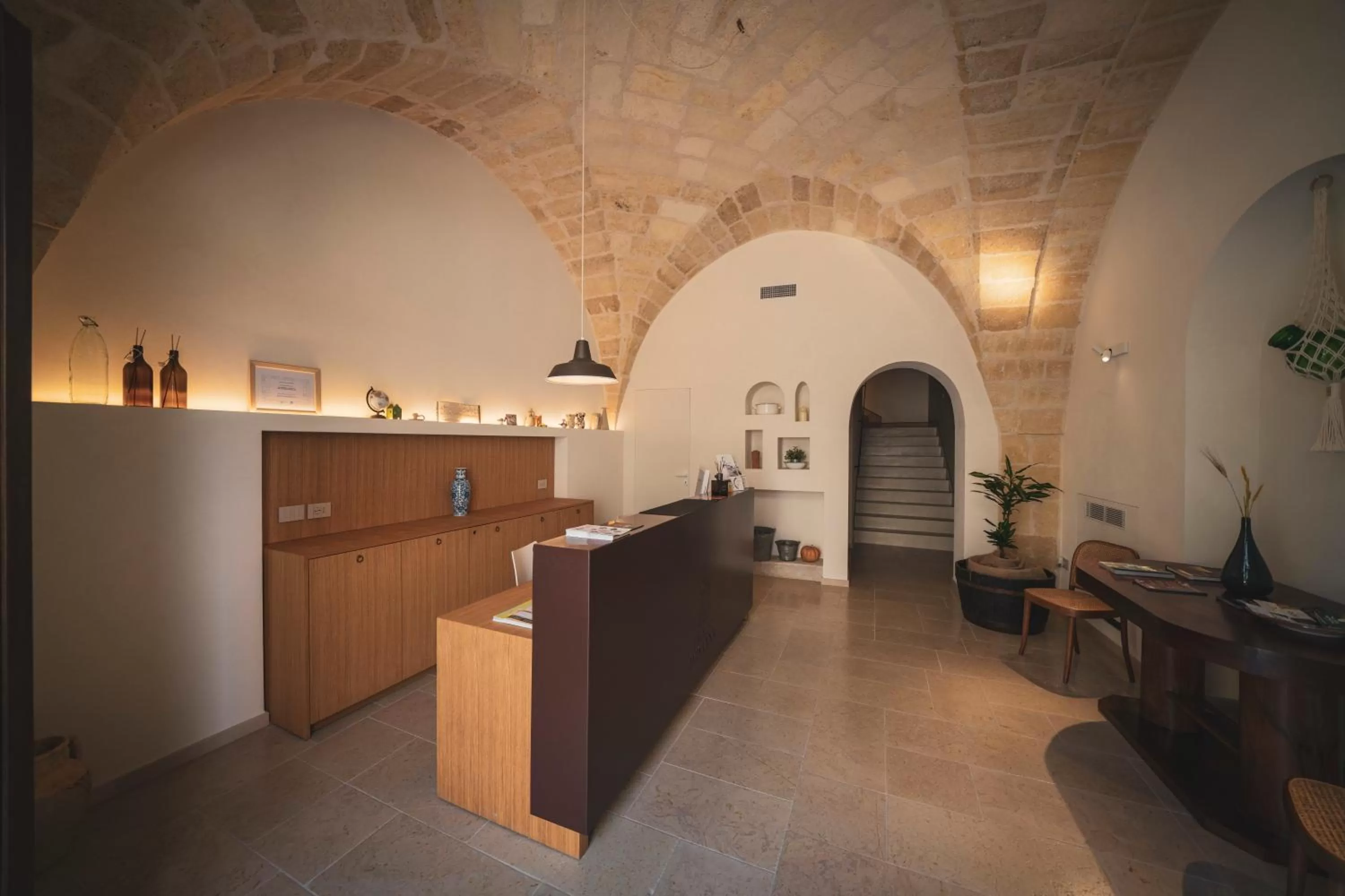 Lobby or reception in Palazzo Fontana