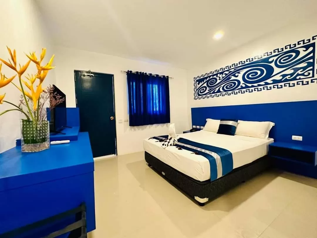Bed in Ruhe Suites Coron