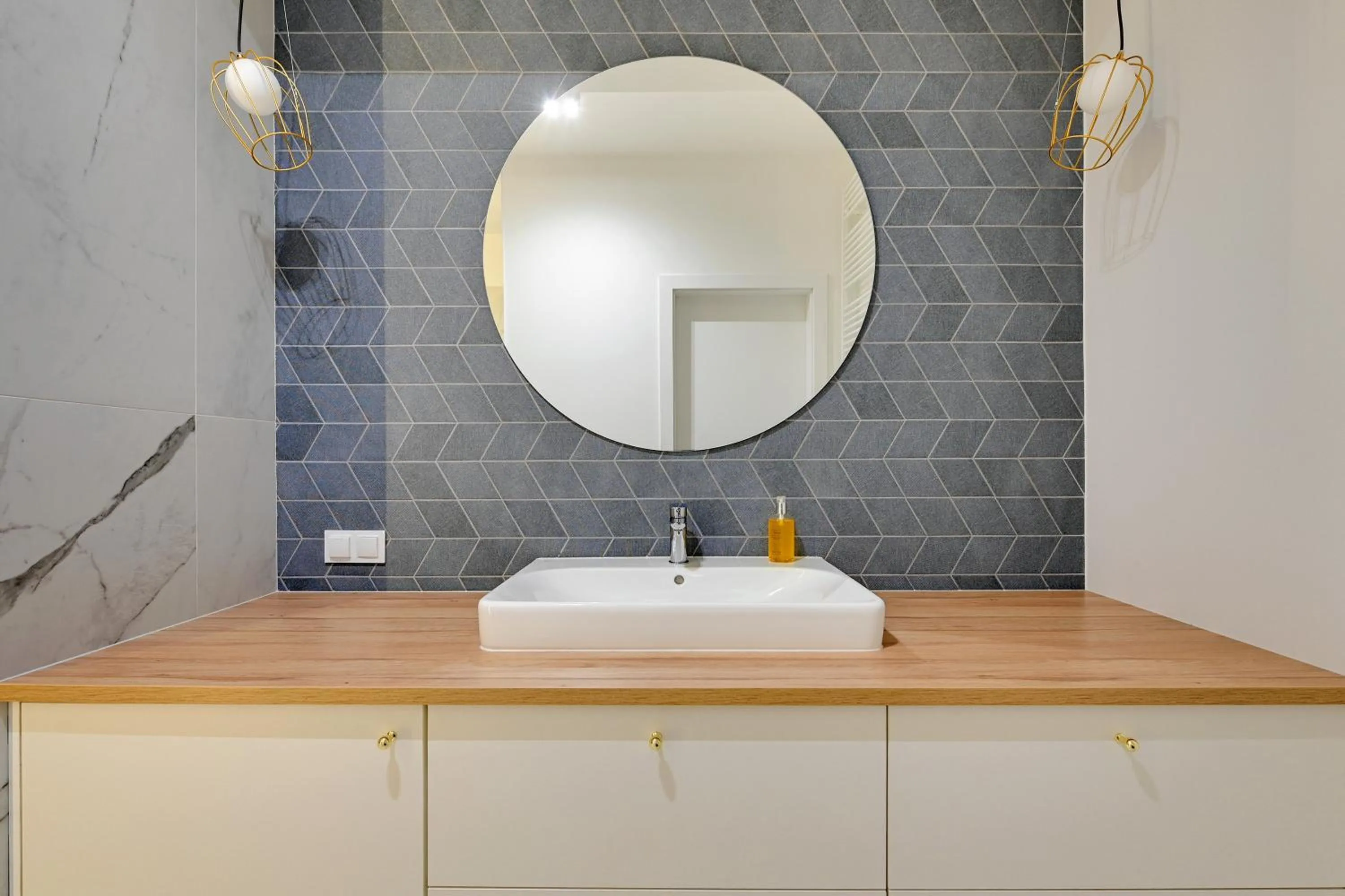 Bathroom in GRANO APARTMENTS Gdańsk Motława SPA & Wellness