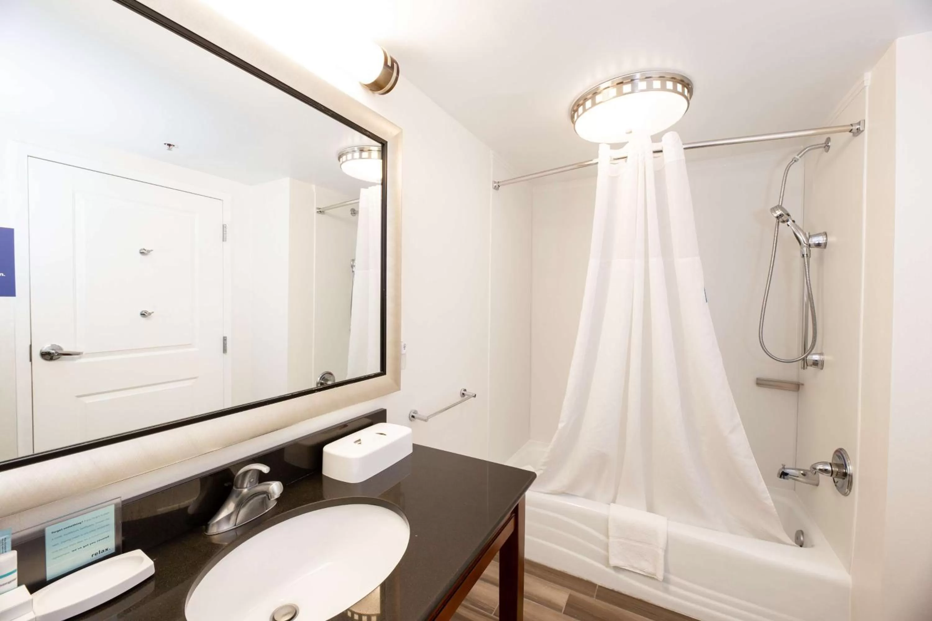 Bathroom in Hampton Inn & Suites Raleigh Cary Lenovo Center