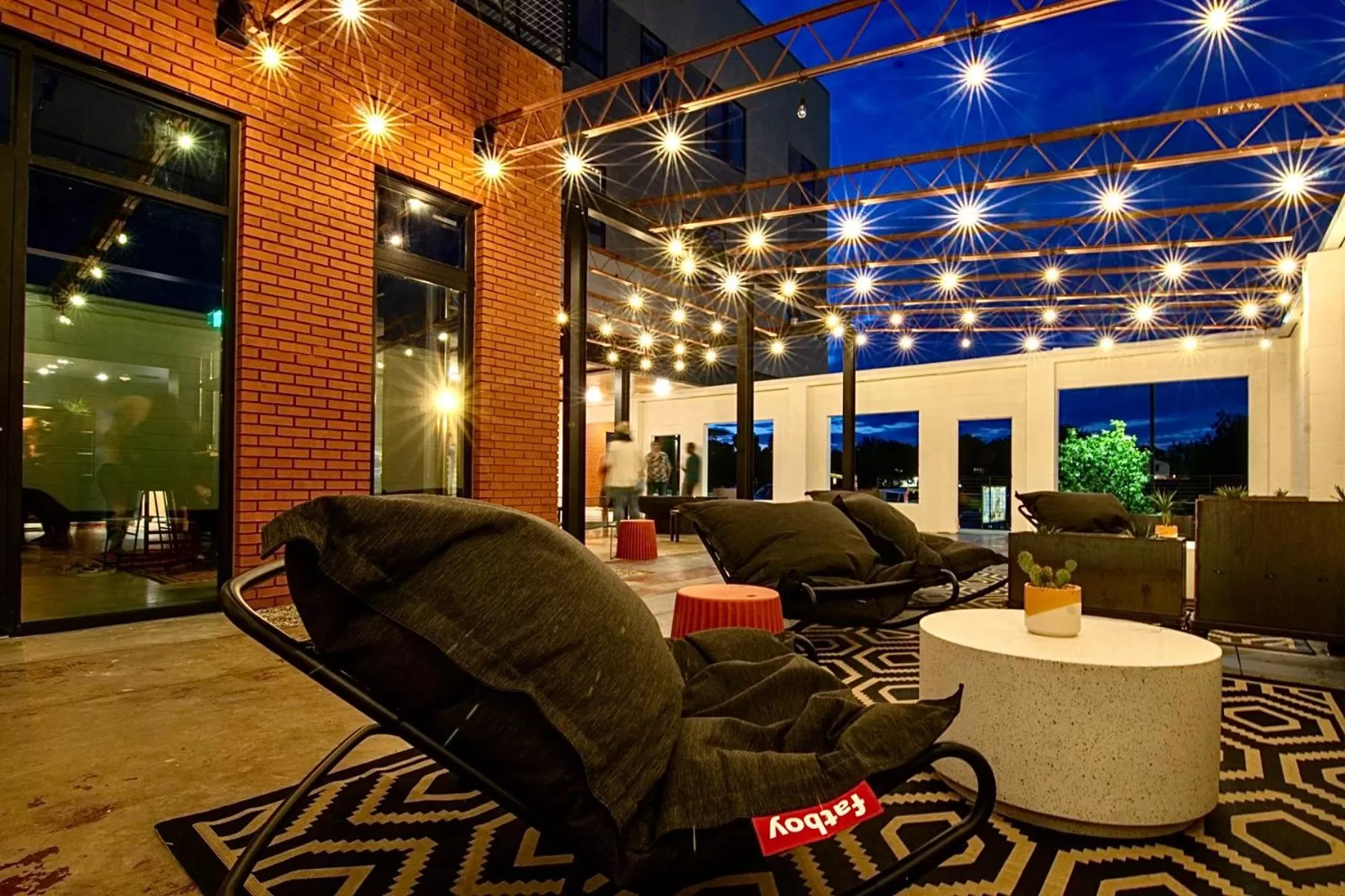 Patio in Hotel Dryce