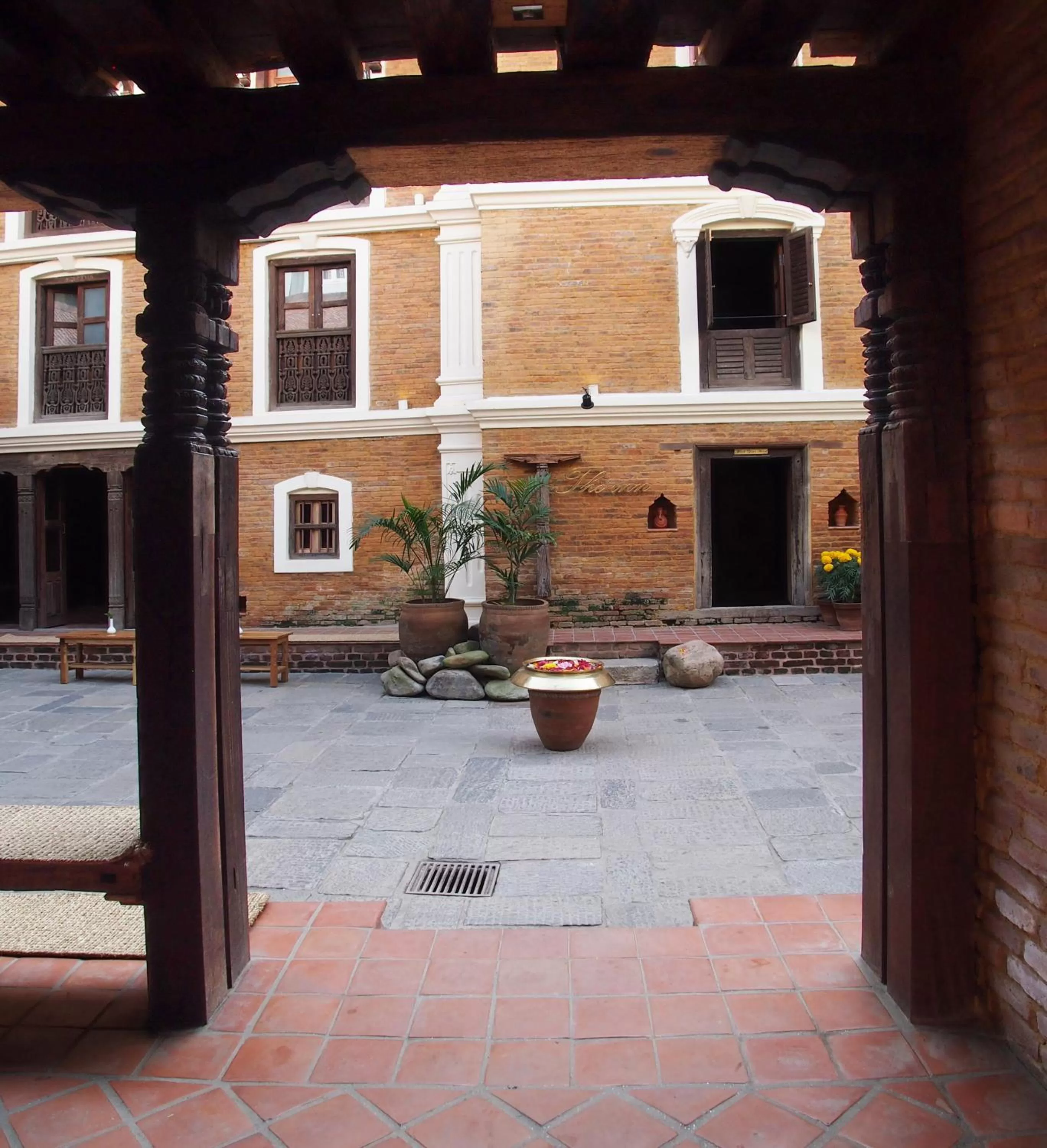 Facade/entrance in The Inn Patan