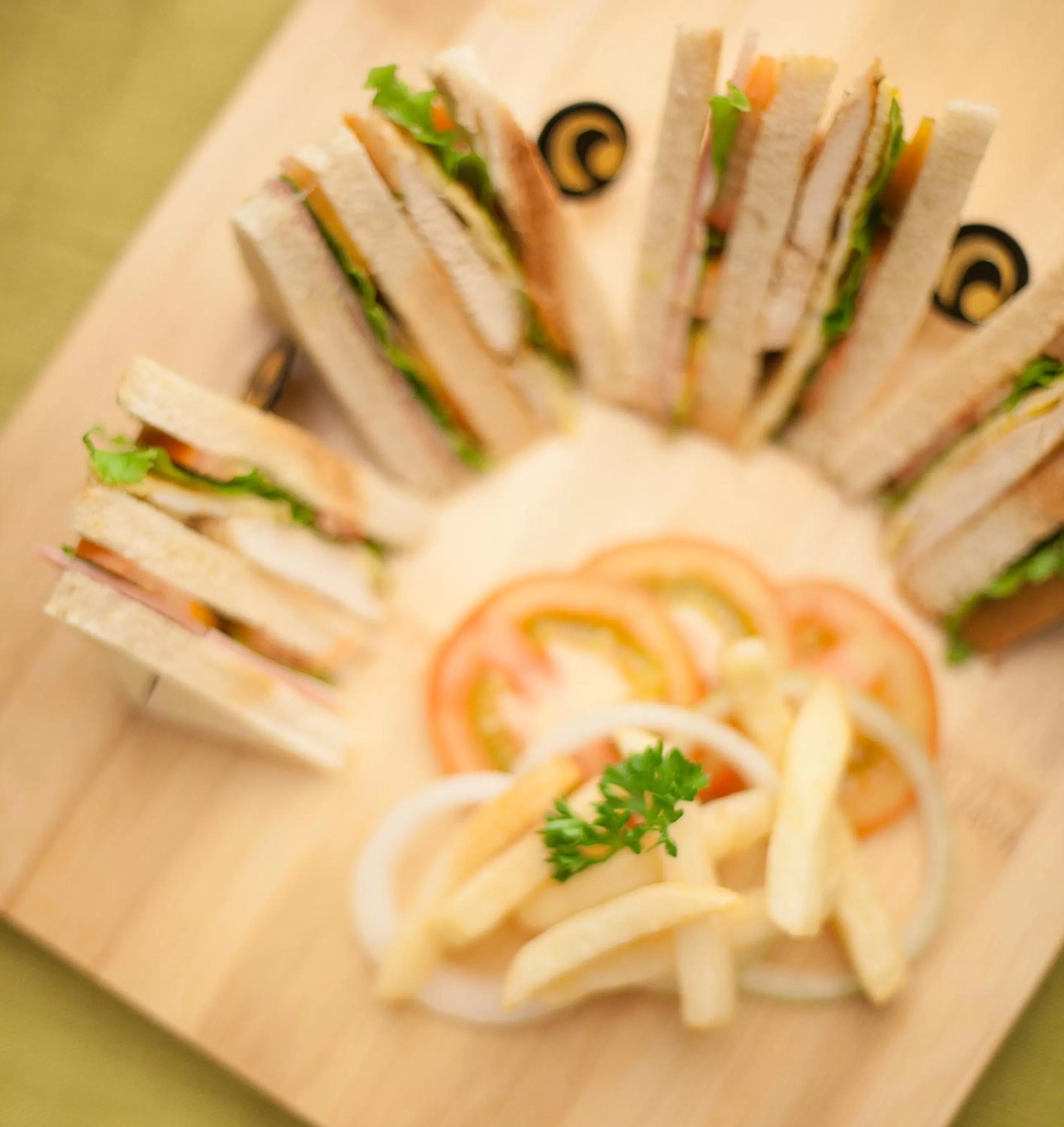 Food close-up in Aquari Hotel