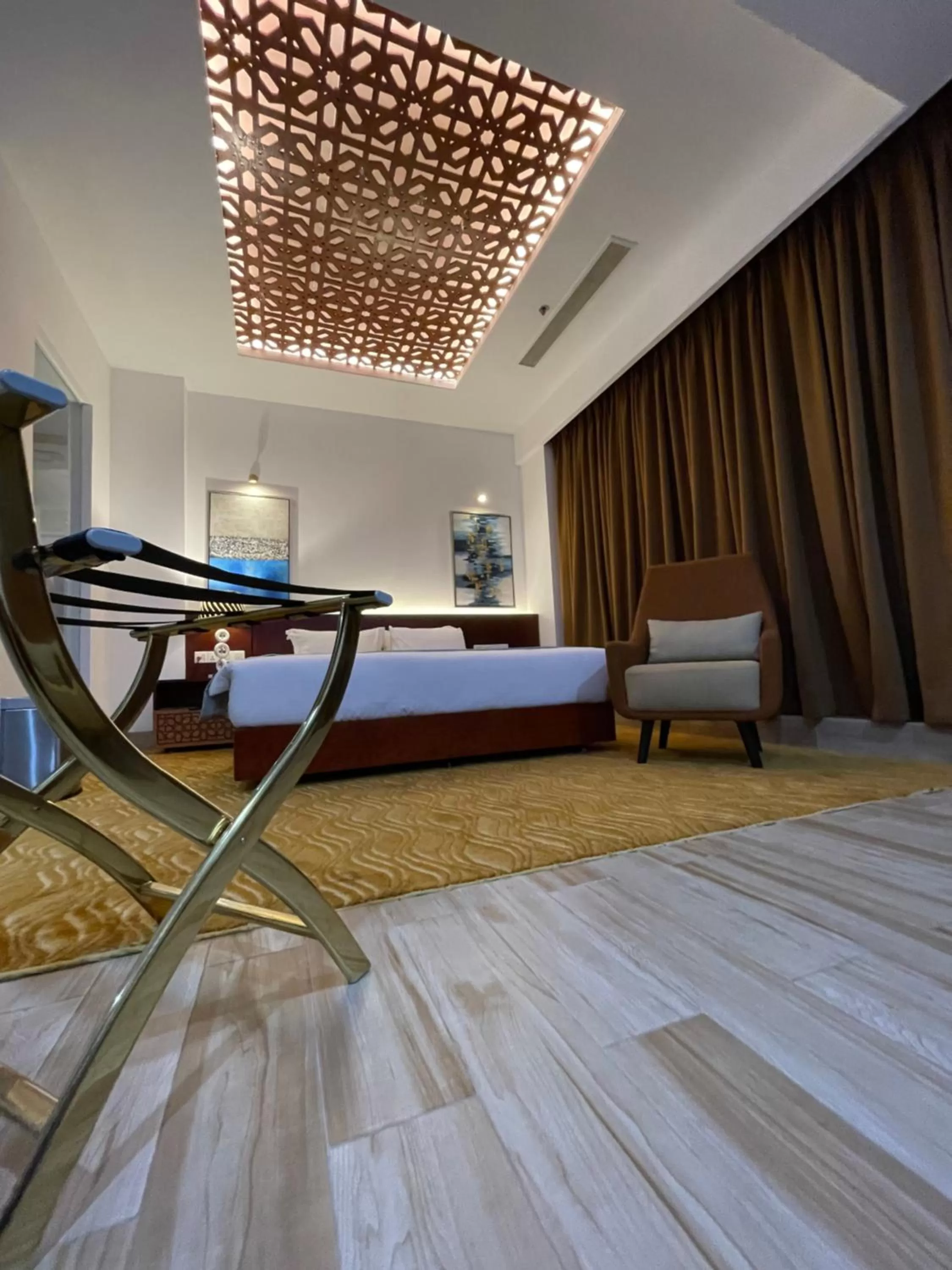 Living room, Bed in Empyrean Dhaka City Centre