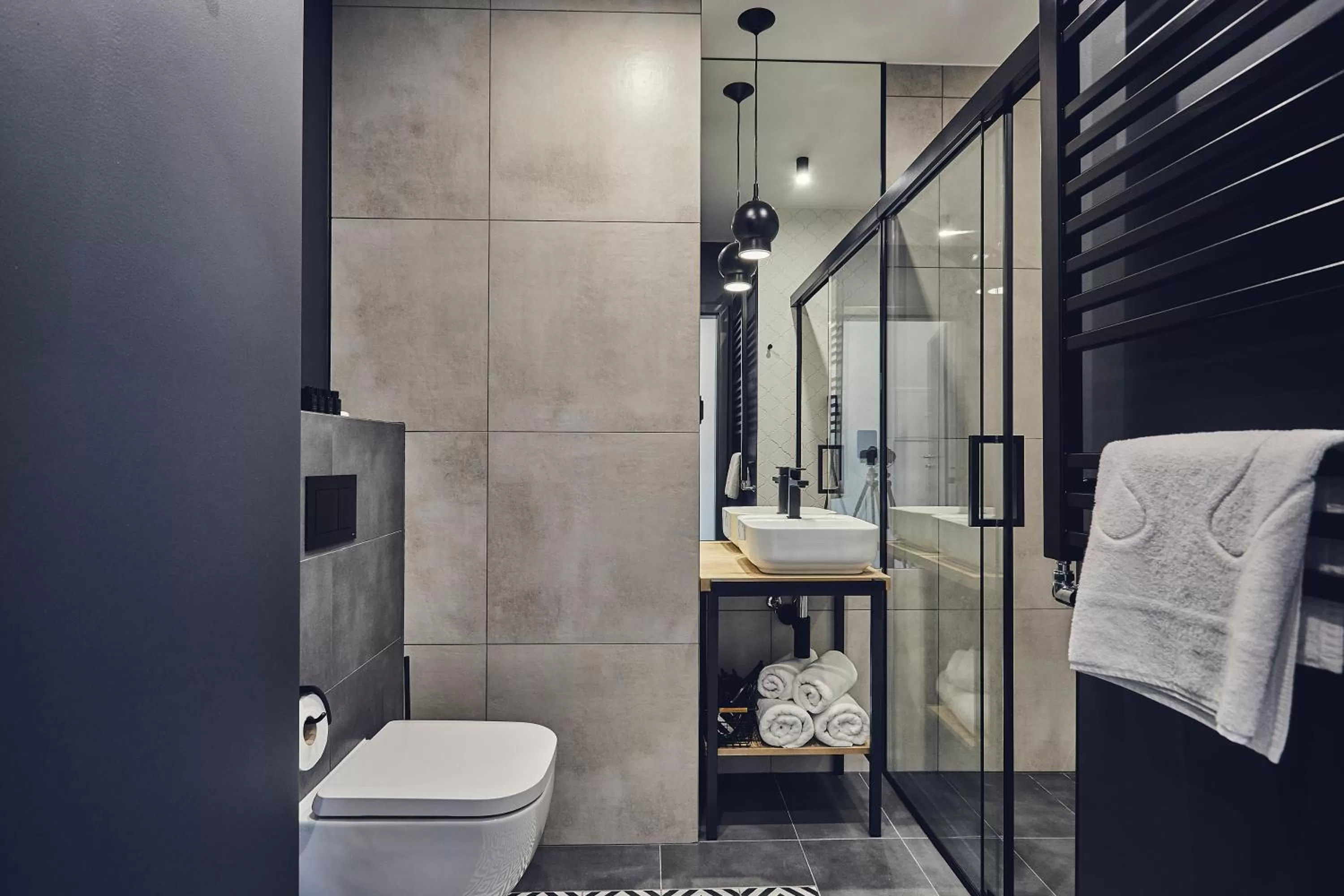 Bathroom in The Bridge Suites Hotel