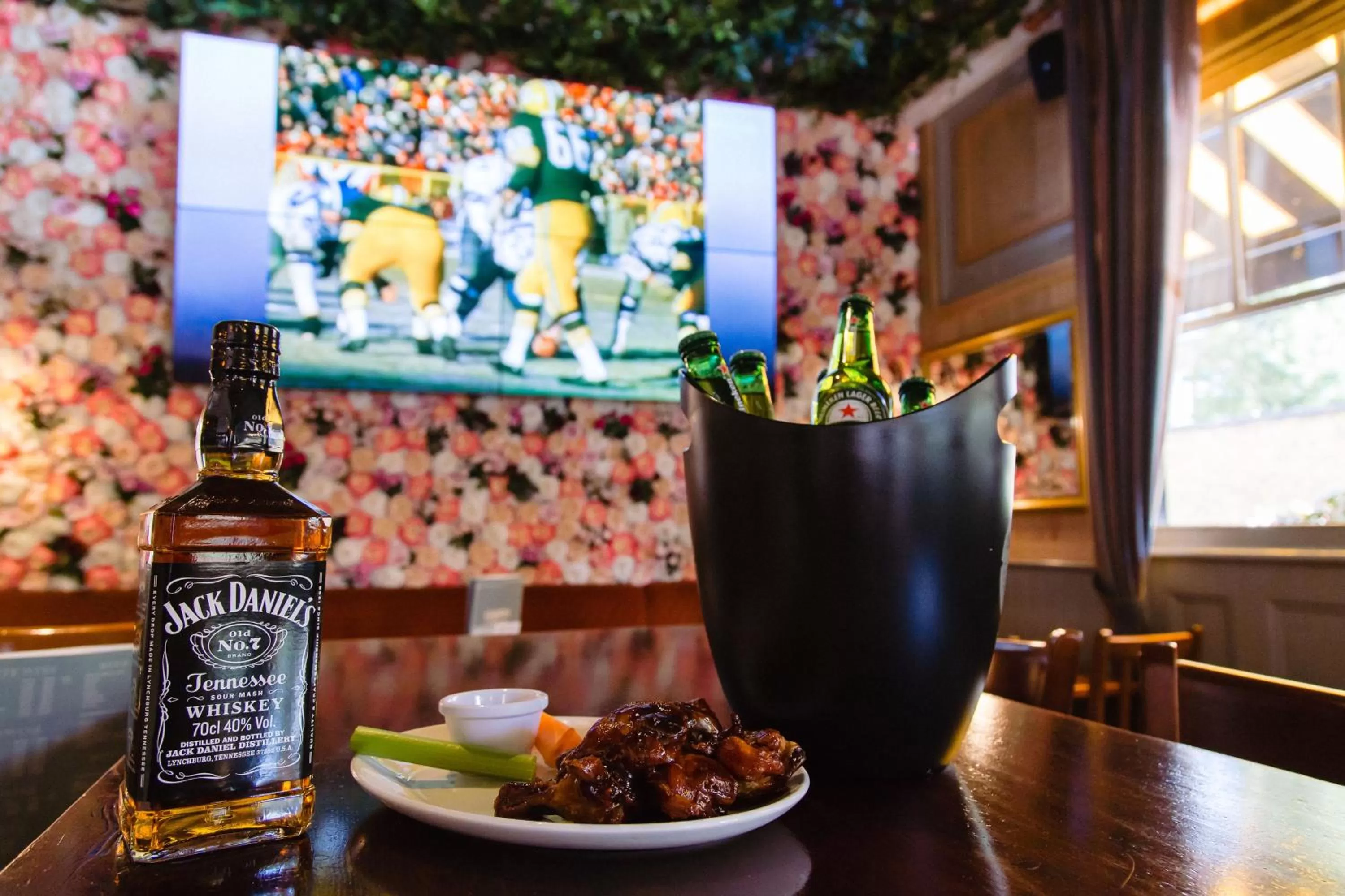 Food and drinks in The Griffin Belle Hotel Vauxhall