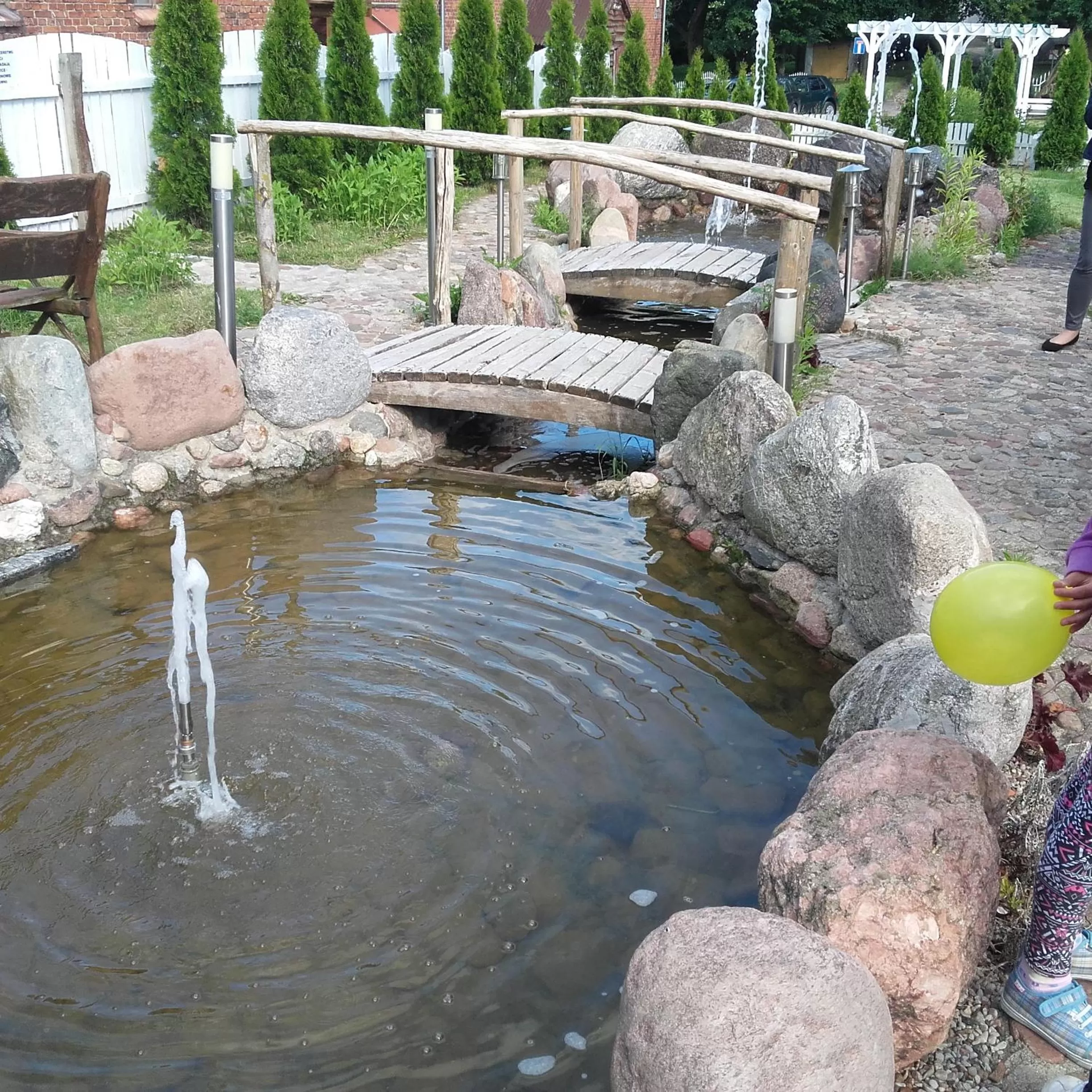 Children play ground in Zajazd Eljan-Centrum Noclegowe