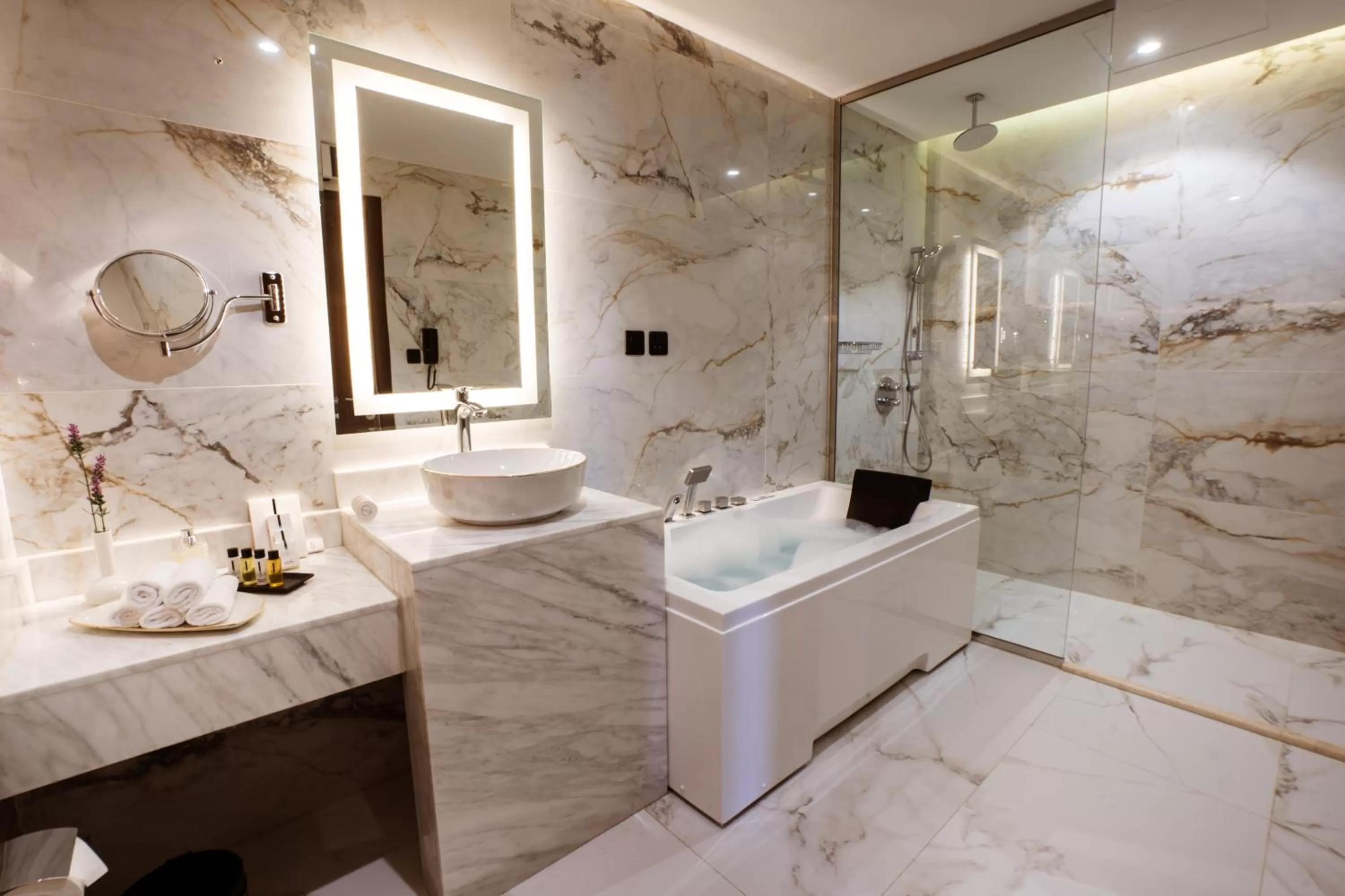 Bath in Cantonal Hotel by Warwick