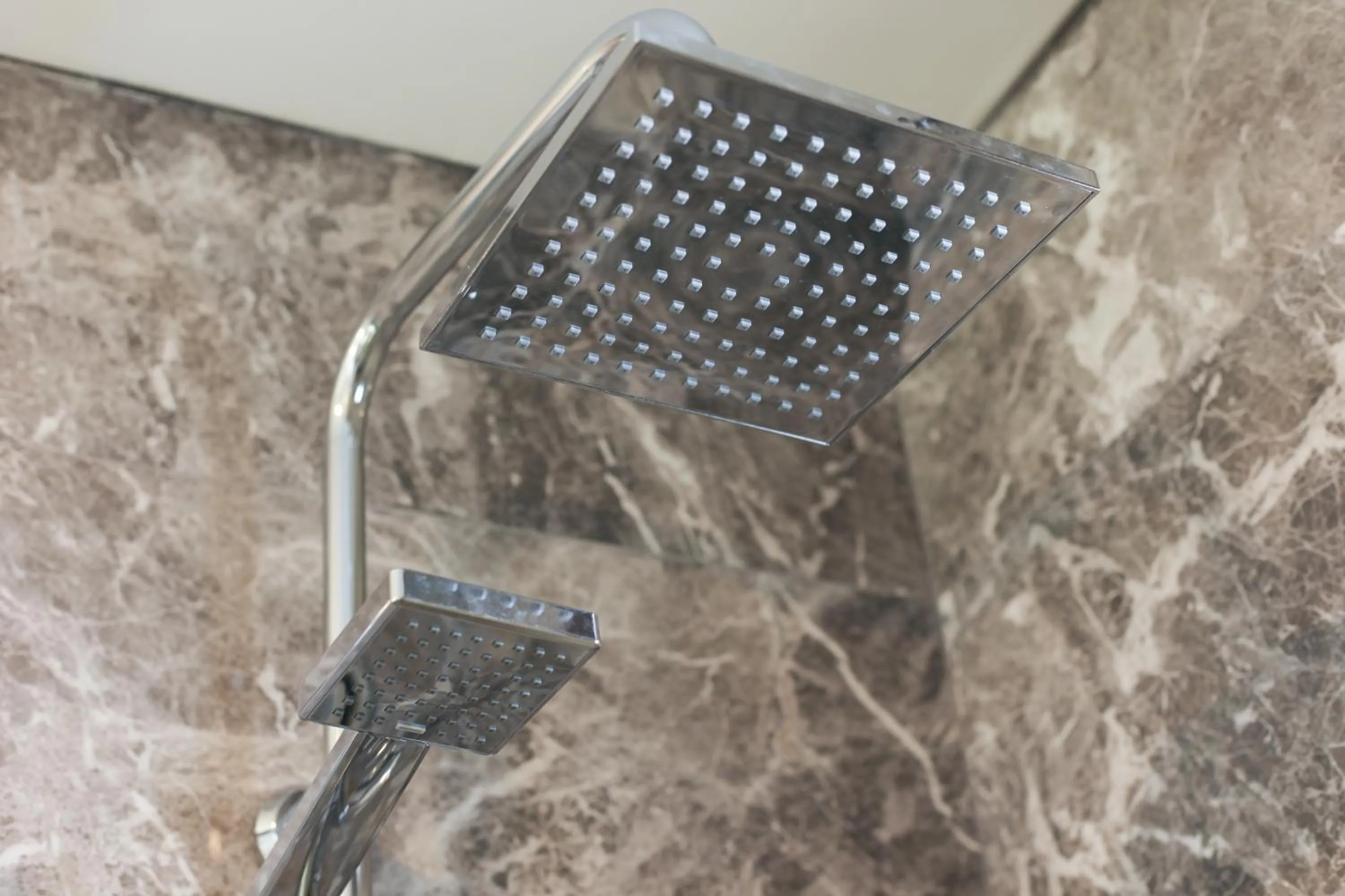 Shower in The Fox Hotel