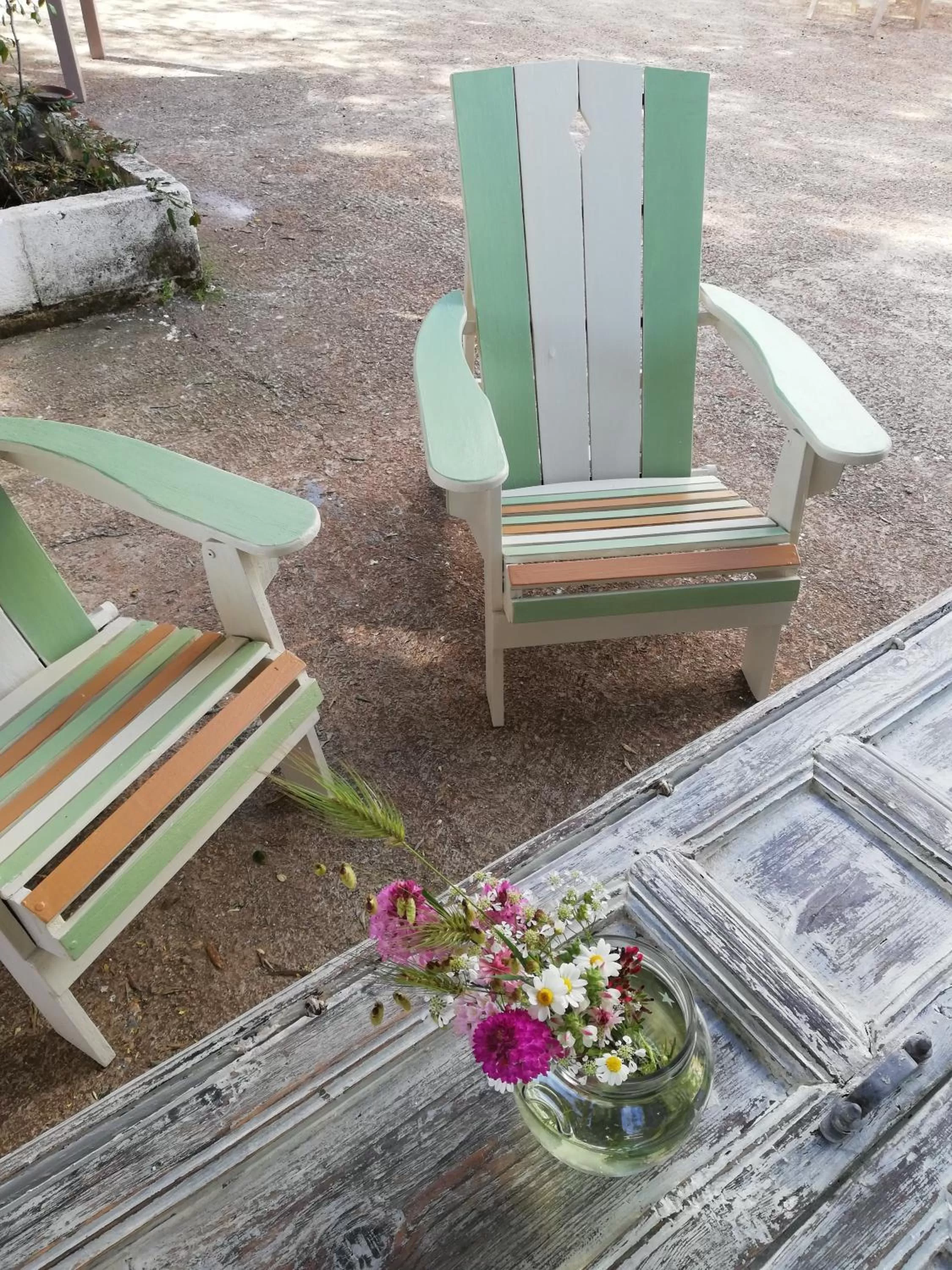 Patio in B&B Giovannarolla Green House