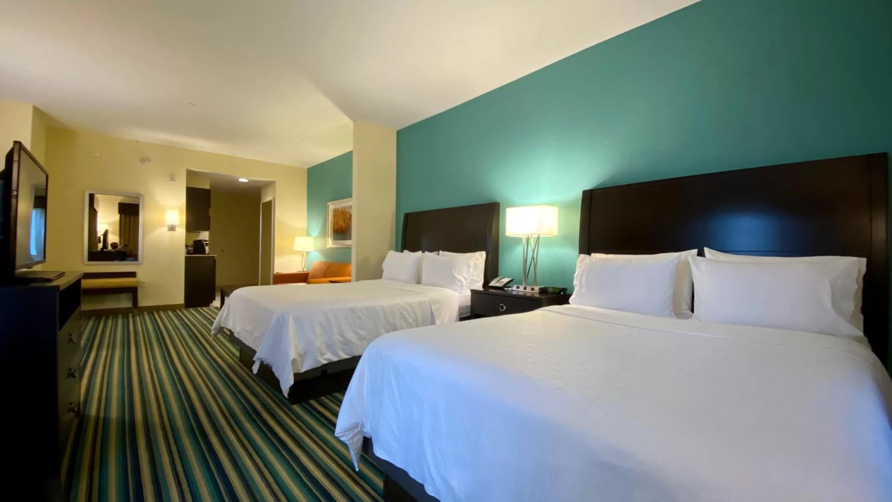 Bedroom, Bed in Holiday Inn Express Hotel & Suites Orlando East-UCF Area by IHG
