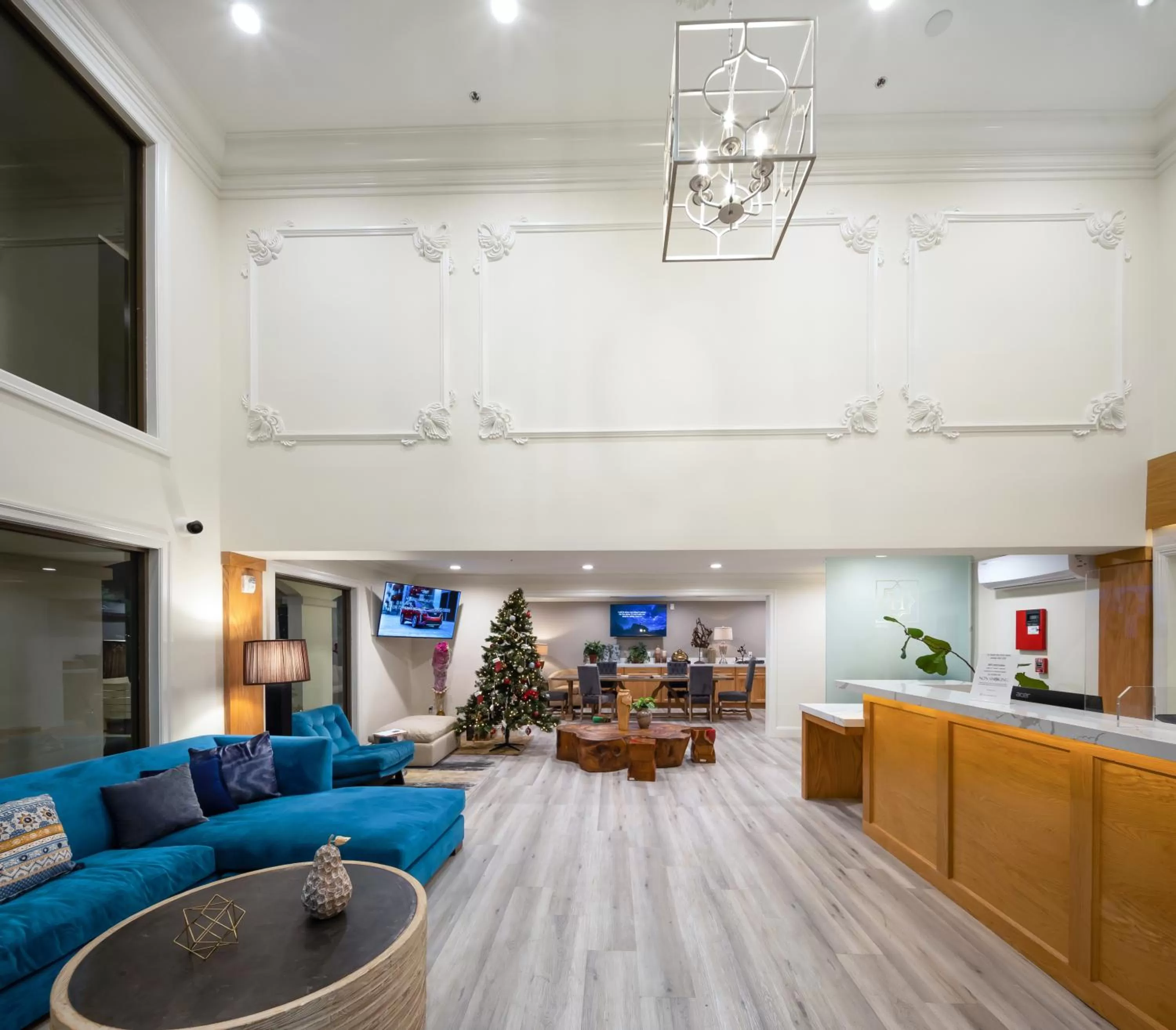 Lobby or reception in Hotel Huntington