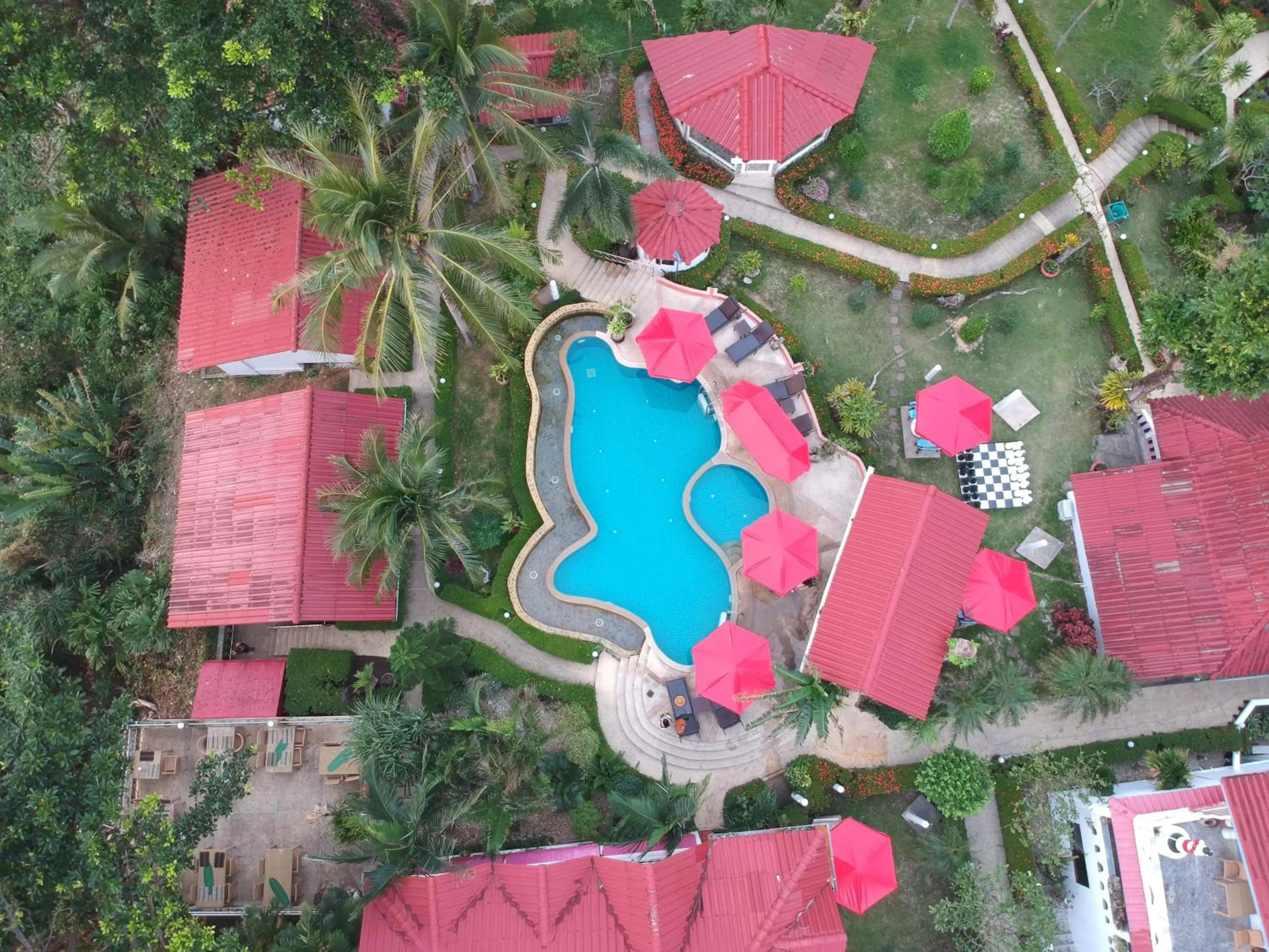 Bird's eye view in Top Resort