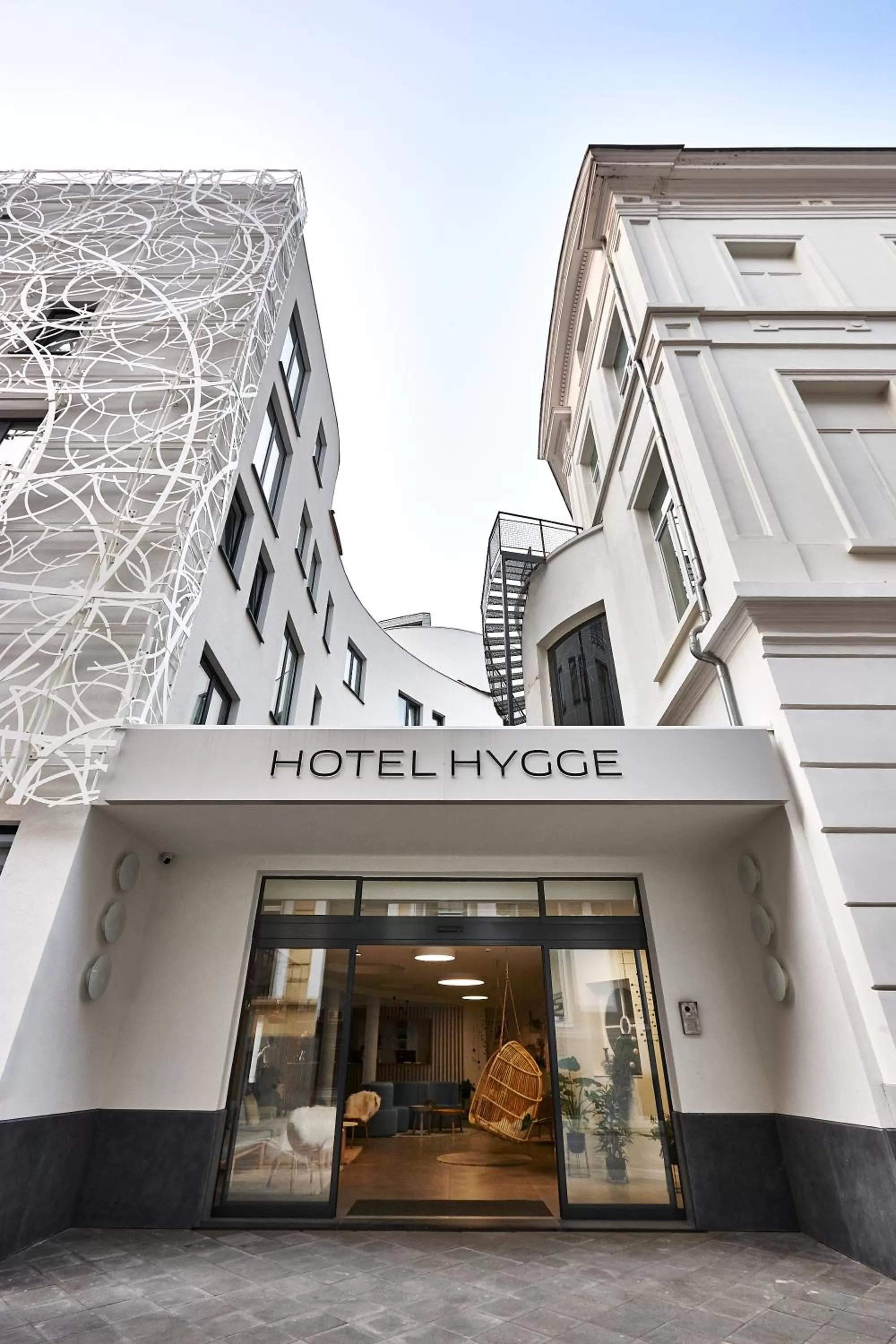 Facade/entrance in Hygge Hotel