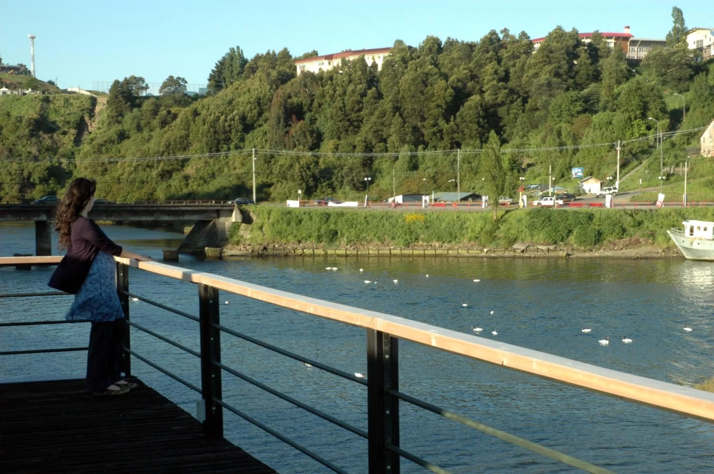 Balcony/Terrace in Palafito 1326 Hotel Boutique Chiloé