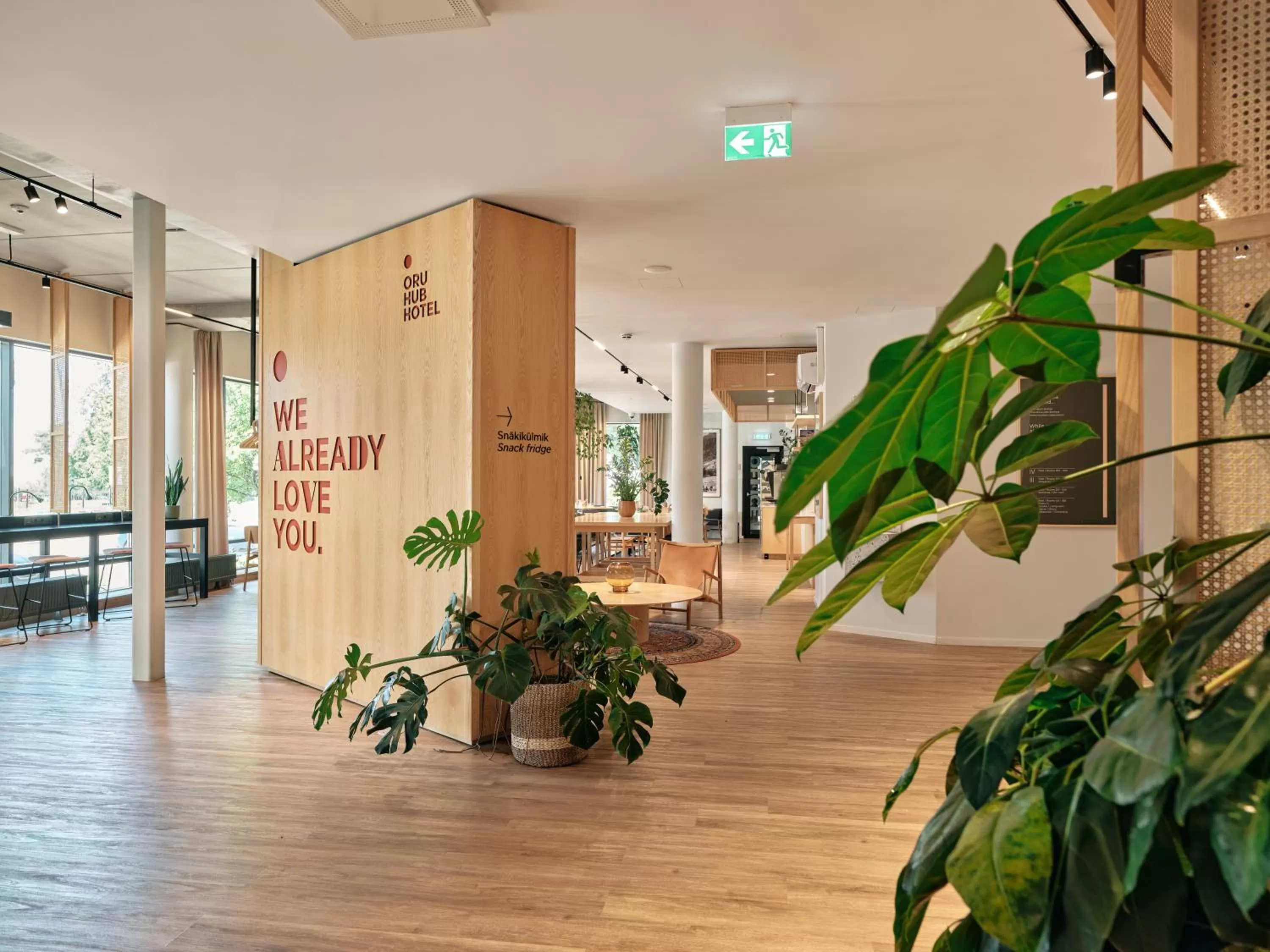Lobby or reception in Oru Hub Hotel Tallinn - Handwritten Collection