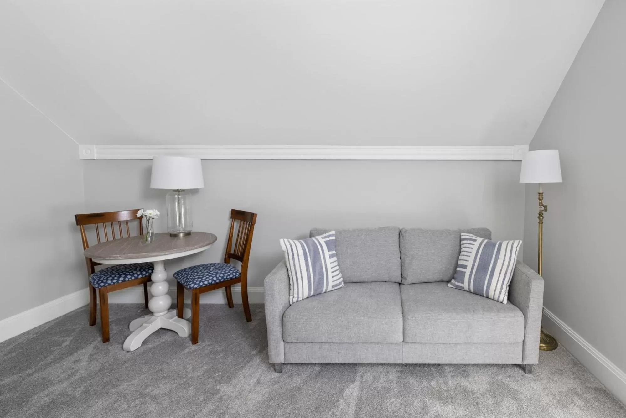 Seating area in Noble House Inn