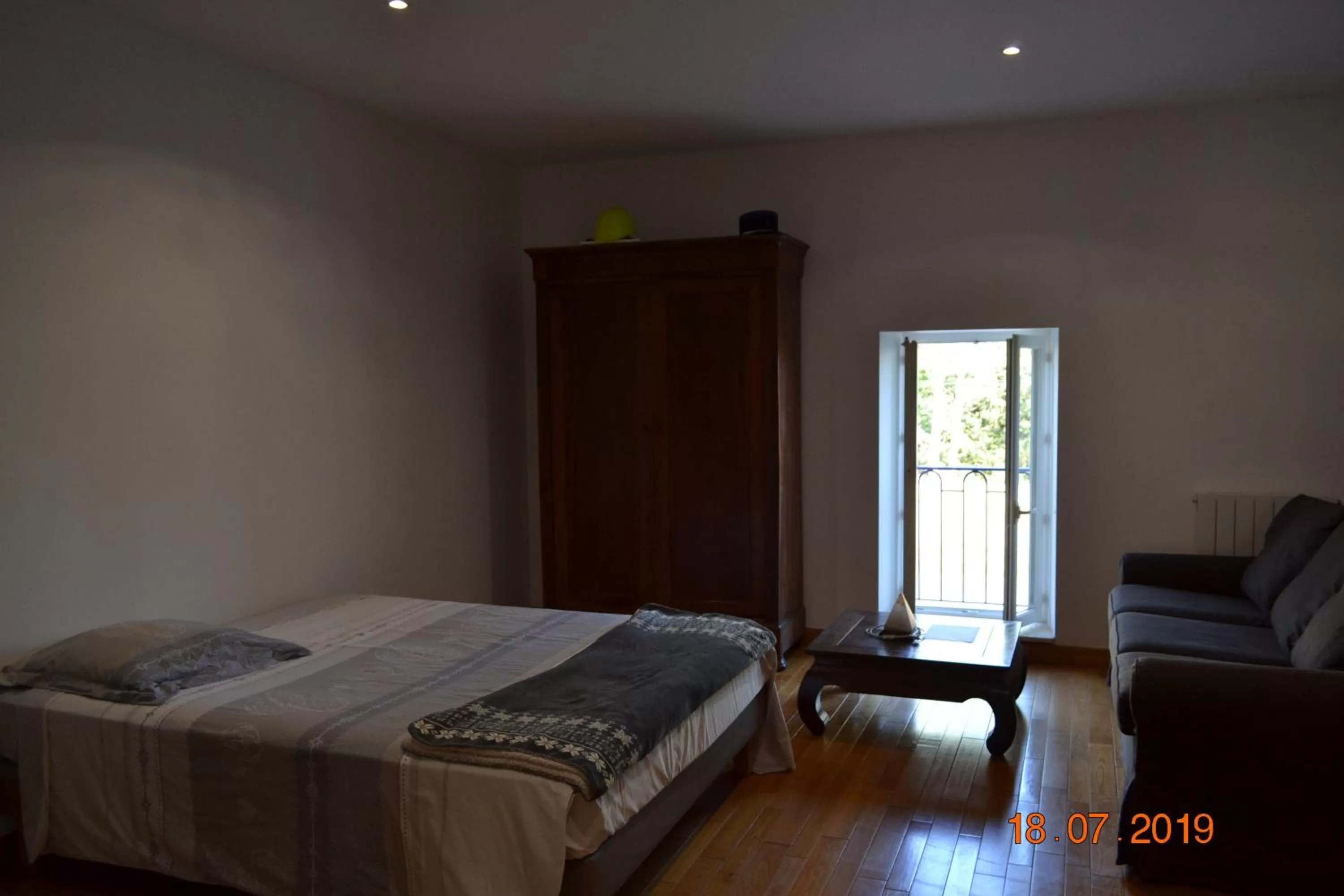 Bed in Les Chambres de Carreau