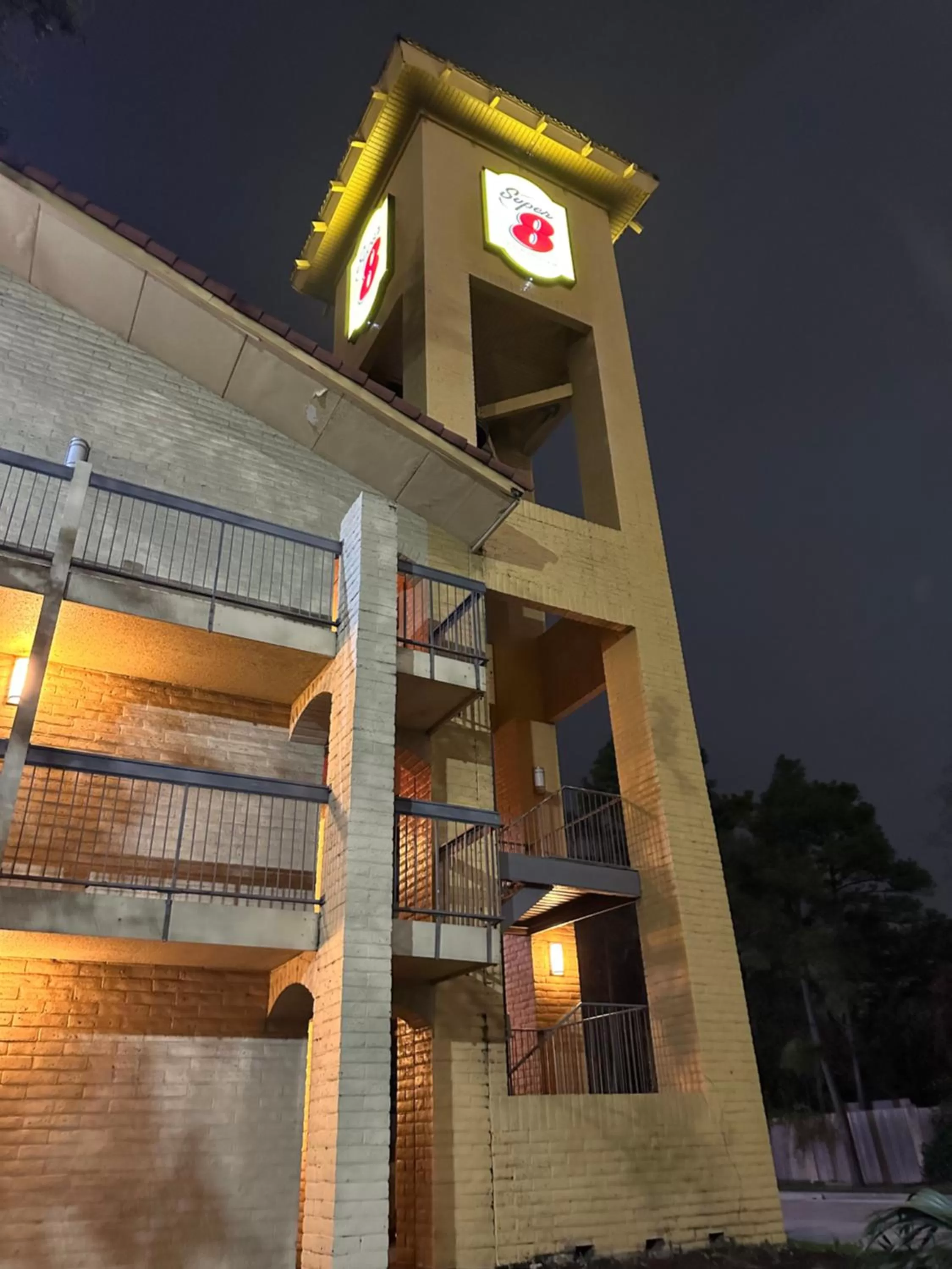 Property building in Super 8 by Wyndham The Woodlands North