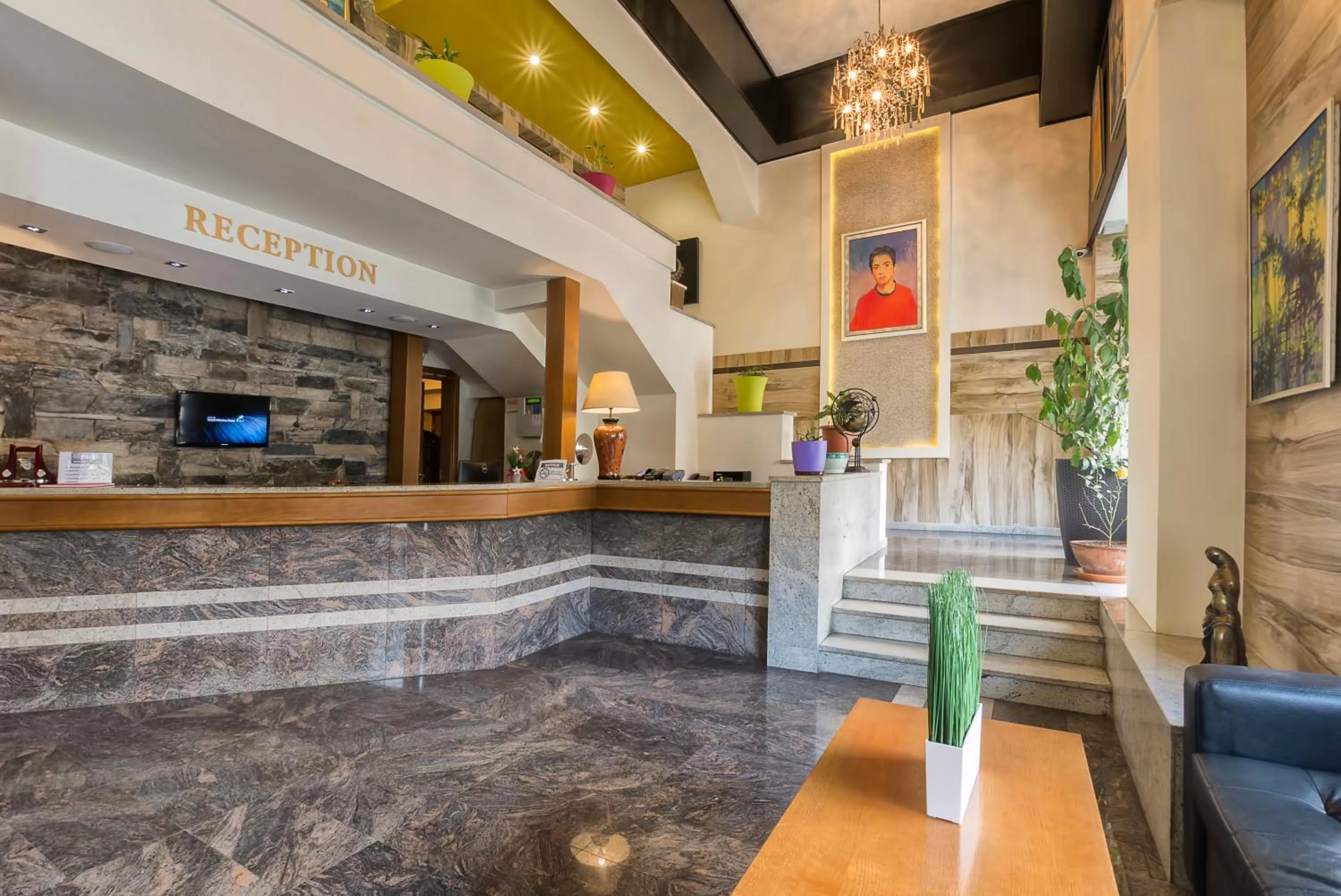Lobby or reception in Hotel Lirak