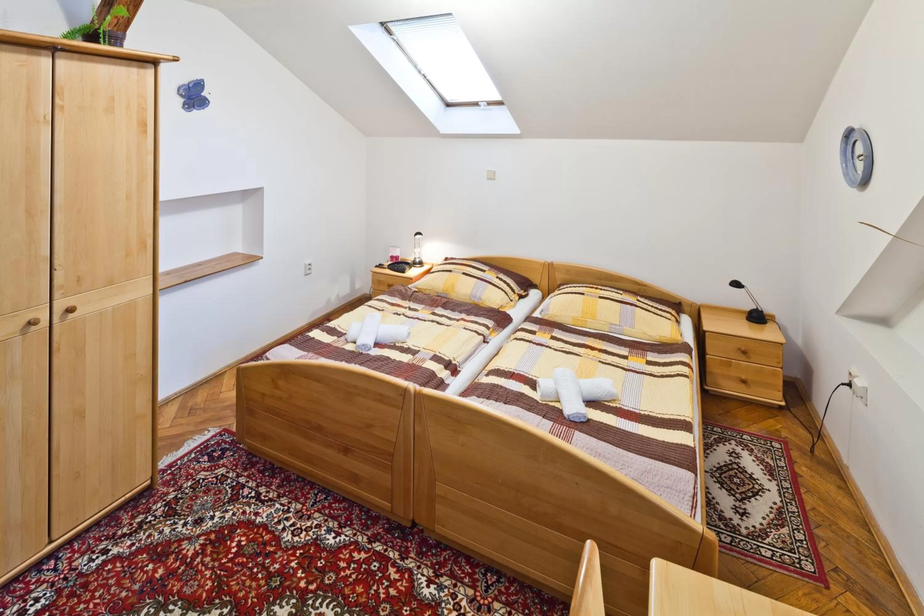 Bedroom, Bed in Pension Fontána Svitavy