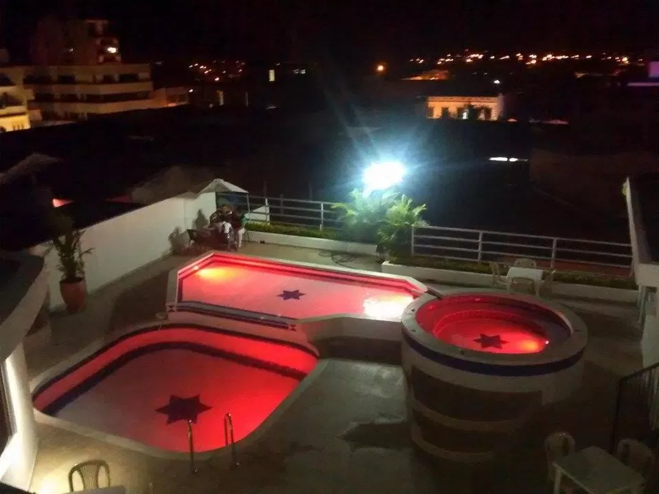 Swimming pool, Pool View in Hotel Cafe Plaza
