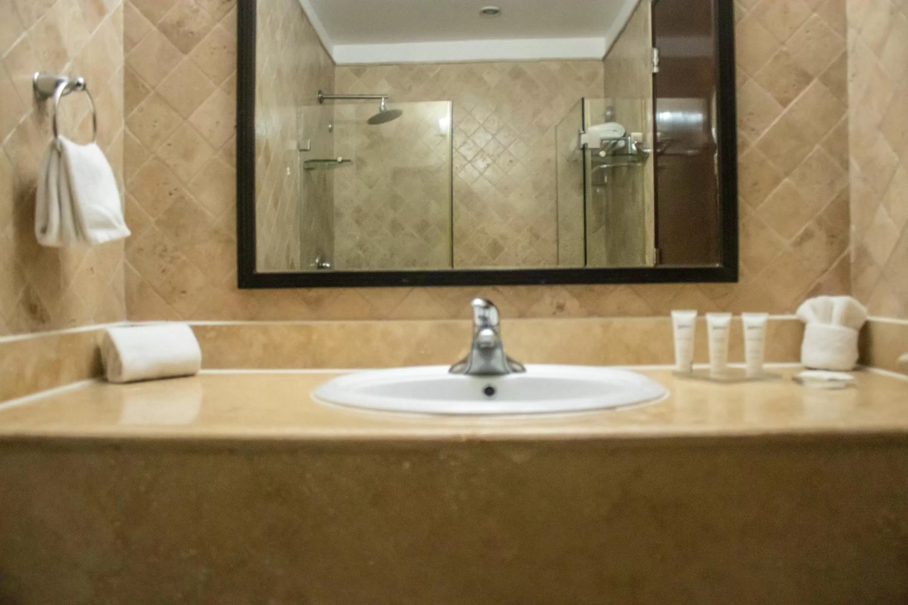 Bathroom in Radisson Colon 2,000 Hotel & Casino