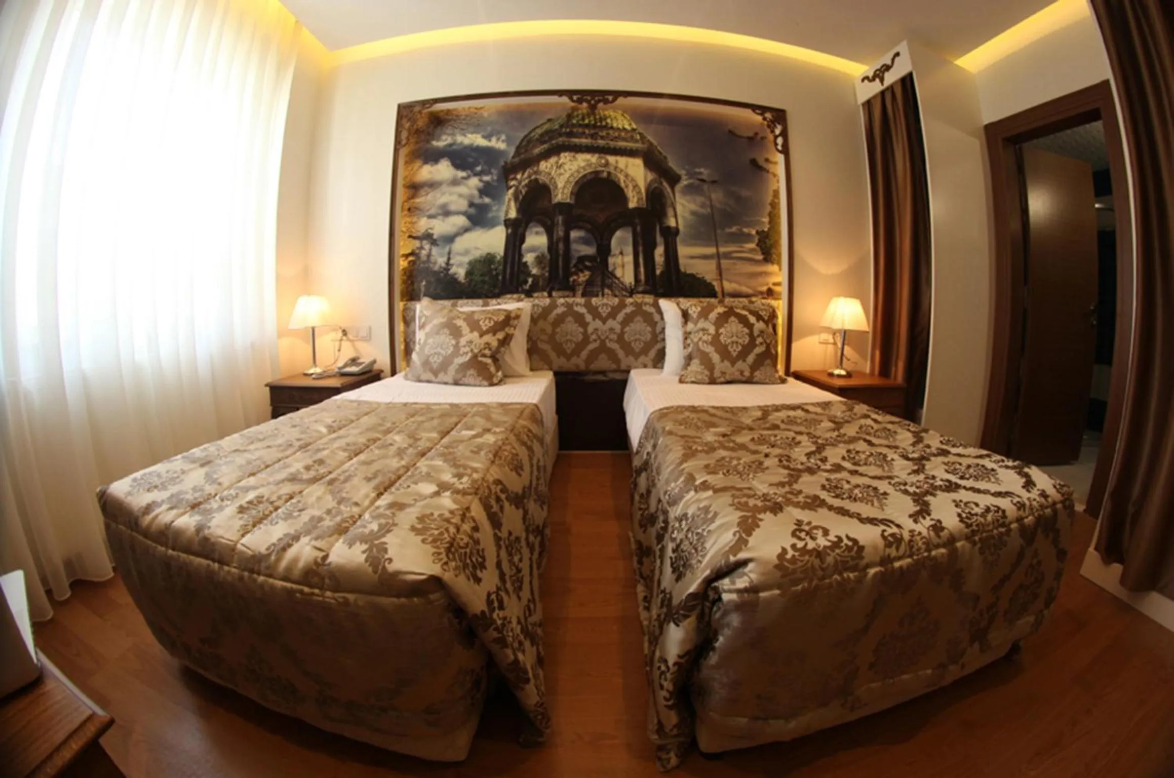 Decorative detail, Bed in Elite Marmara Bosphorus&Suites