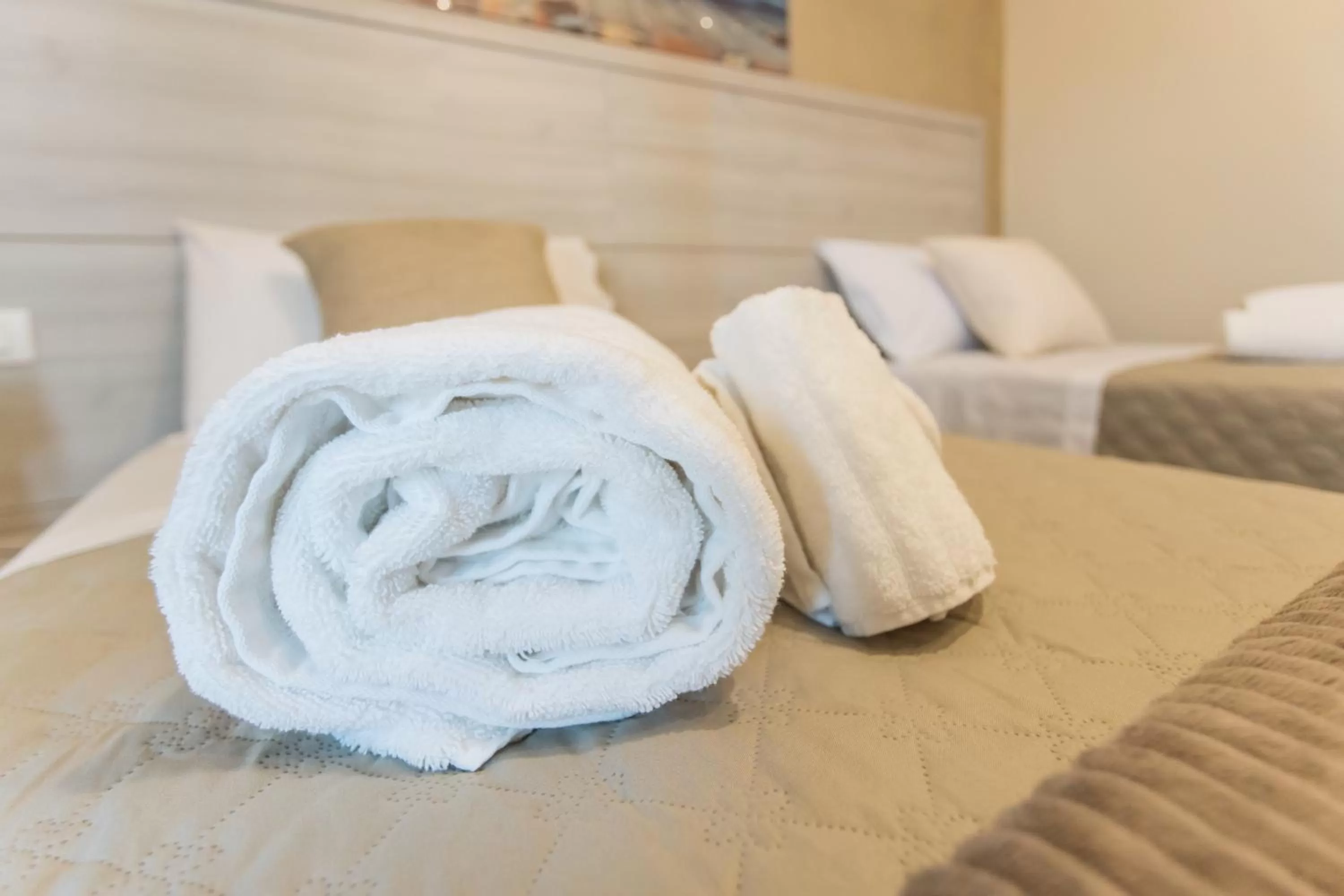 Decorative detail, Bed in Oasi Perla Del Mare Rooms