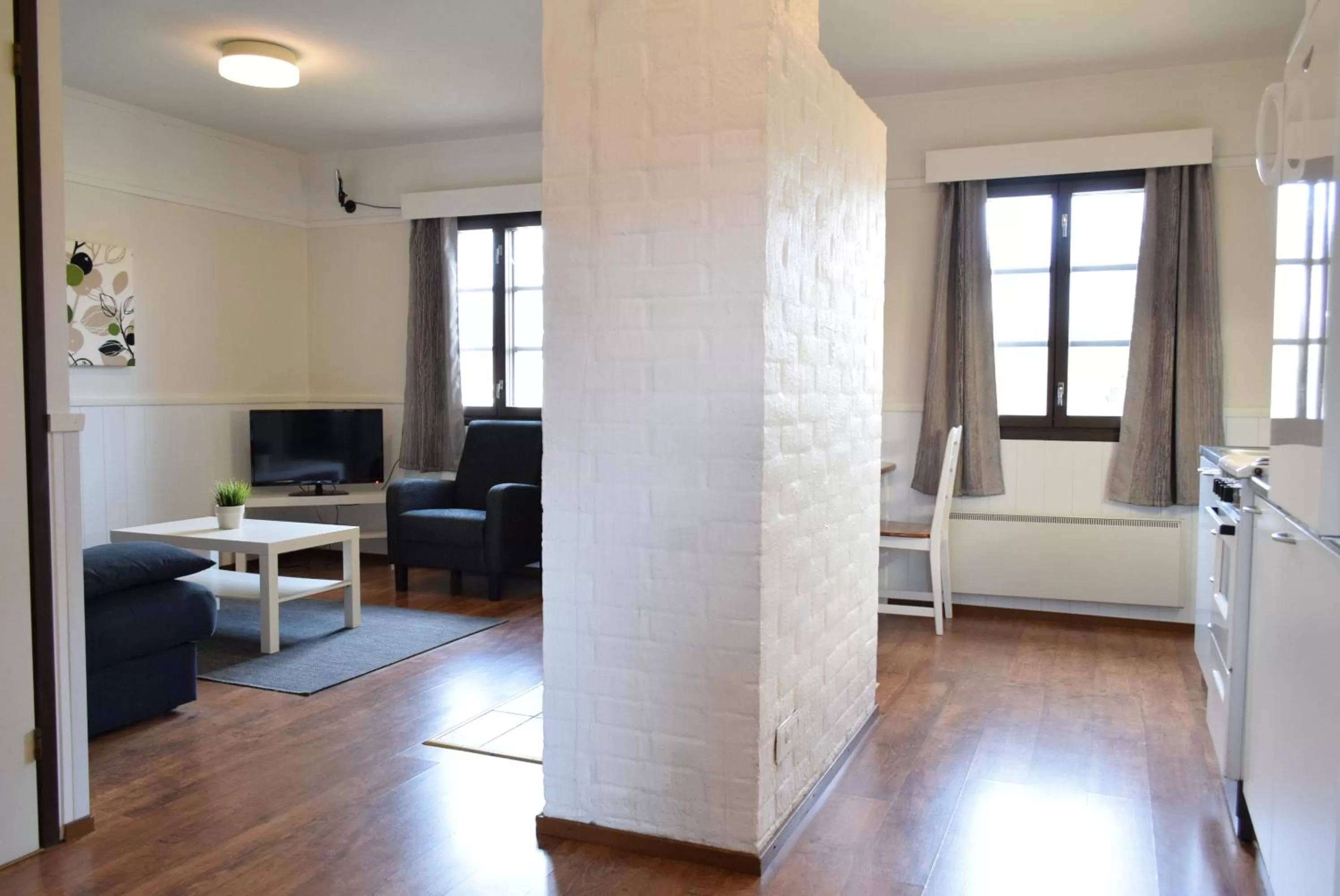 Photo of the whole room, Seating Area in Visulahti Cottages