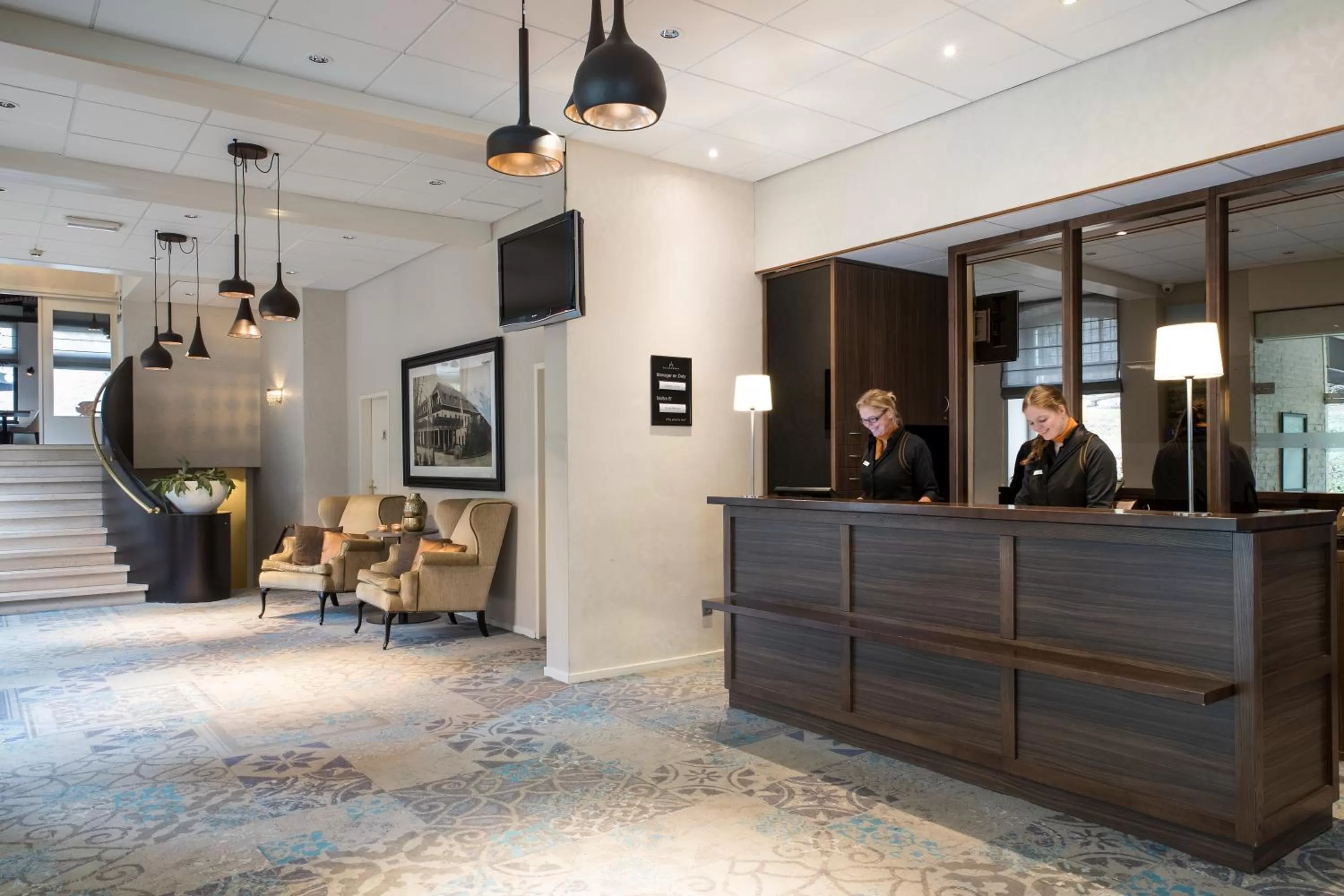 Lobby or reception in Bilderberg Hotel De Bovenste Molen