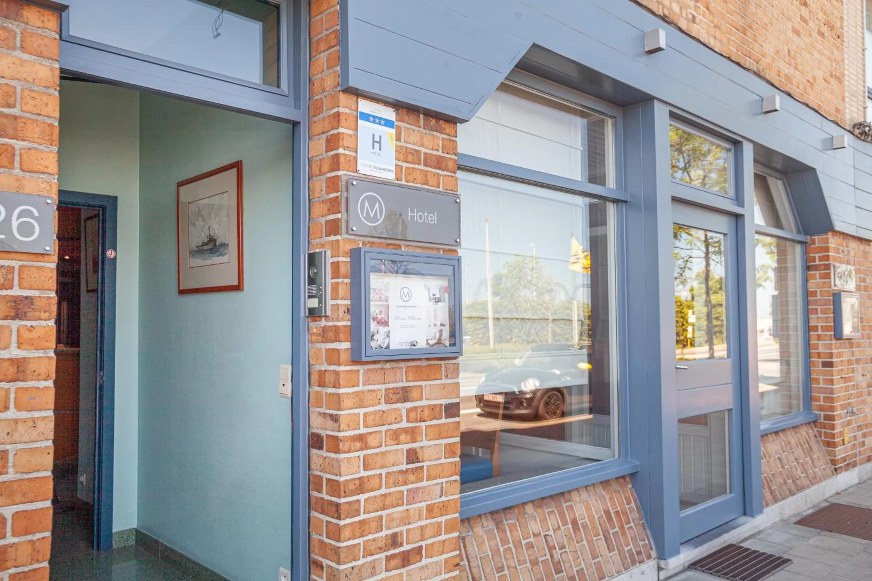 Property building in Hotel Monaco Zeebrugge Beach by Rikas Hotels