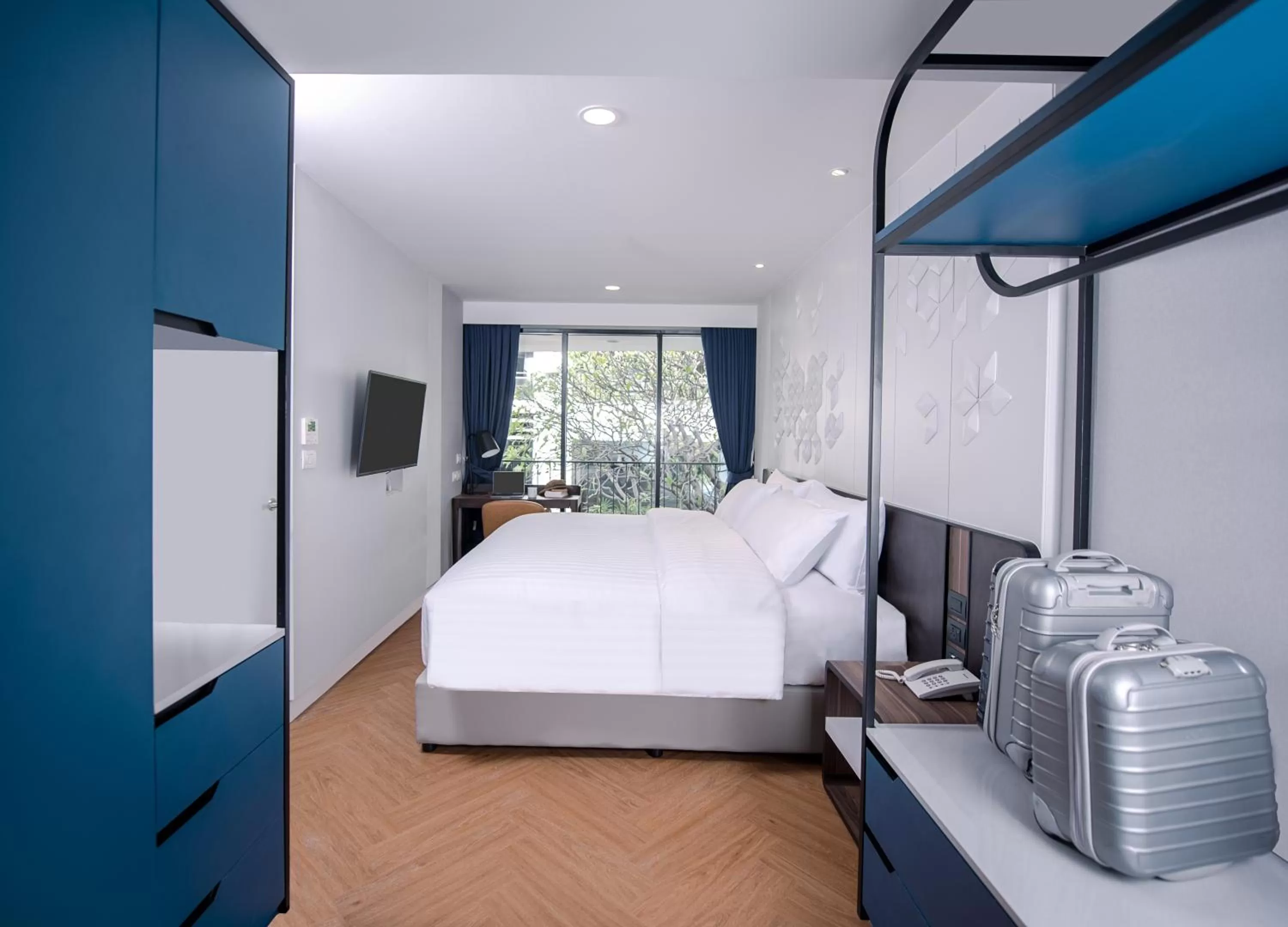 Bed in Amanta Hotel & Residence Sathorn