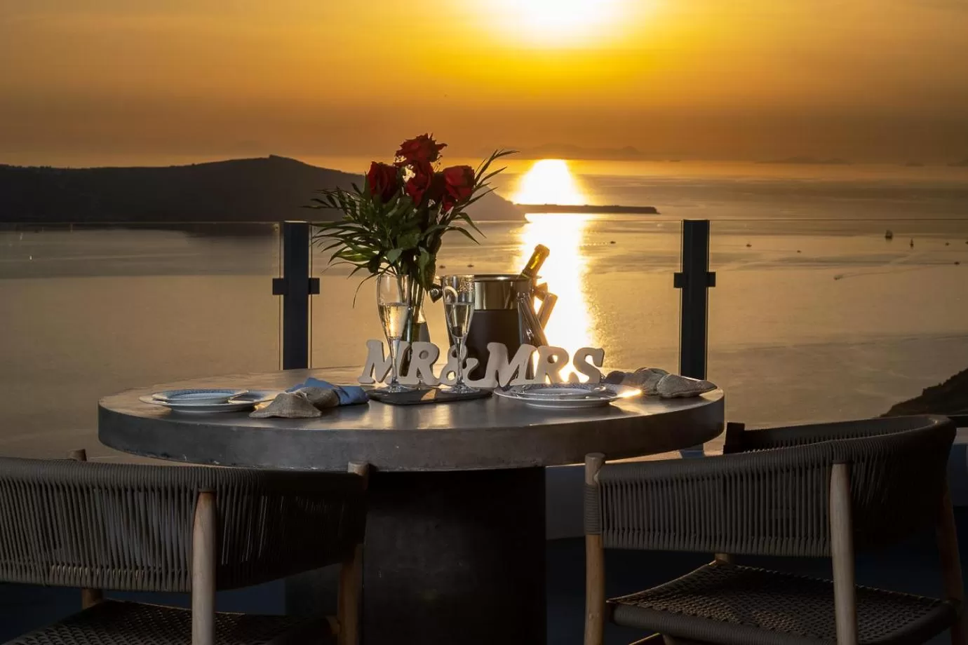 Sunset in U & ME SUITES