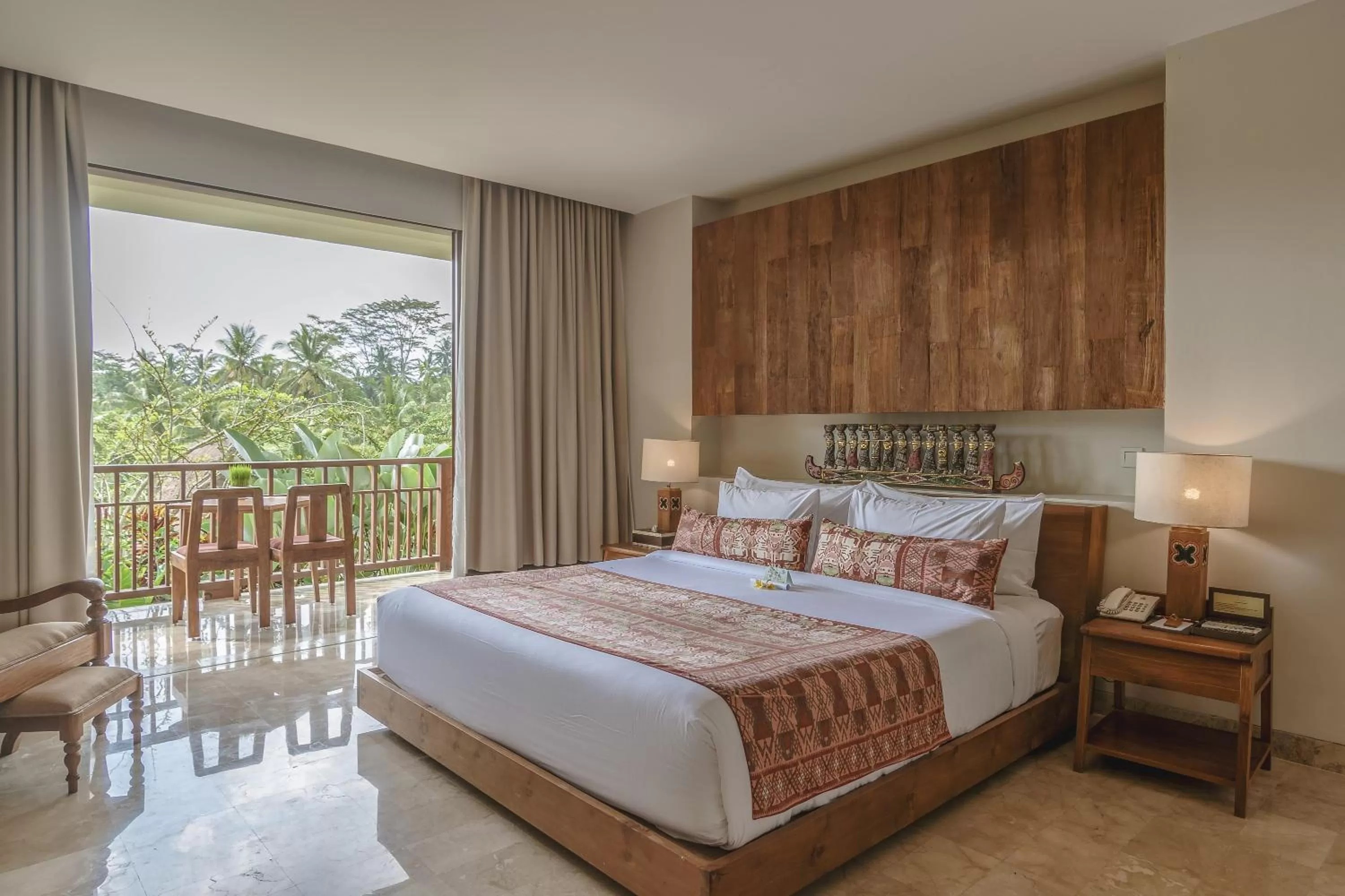 View (from property/room), Bed in Puri Sebali Resort