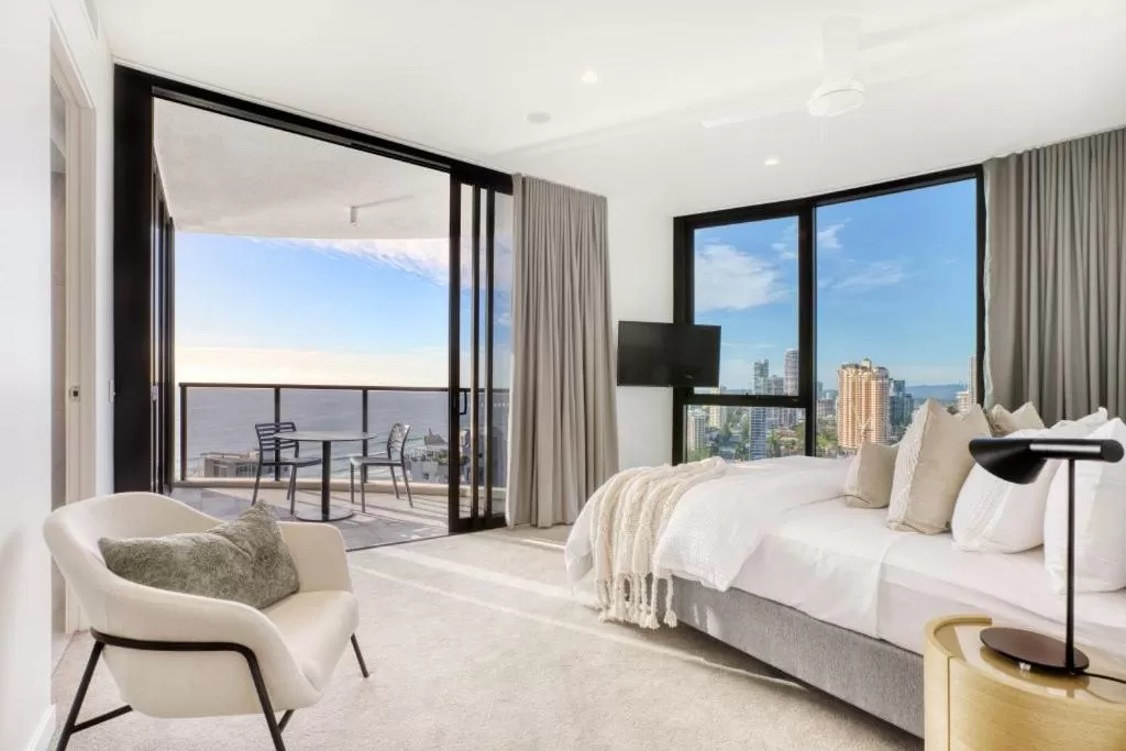 Bed in Vue Broadbeach - Official
