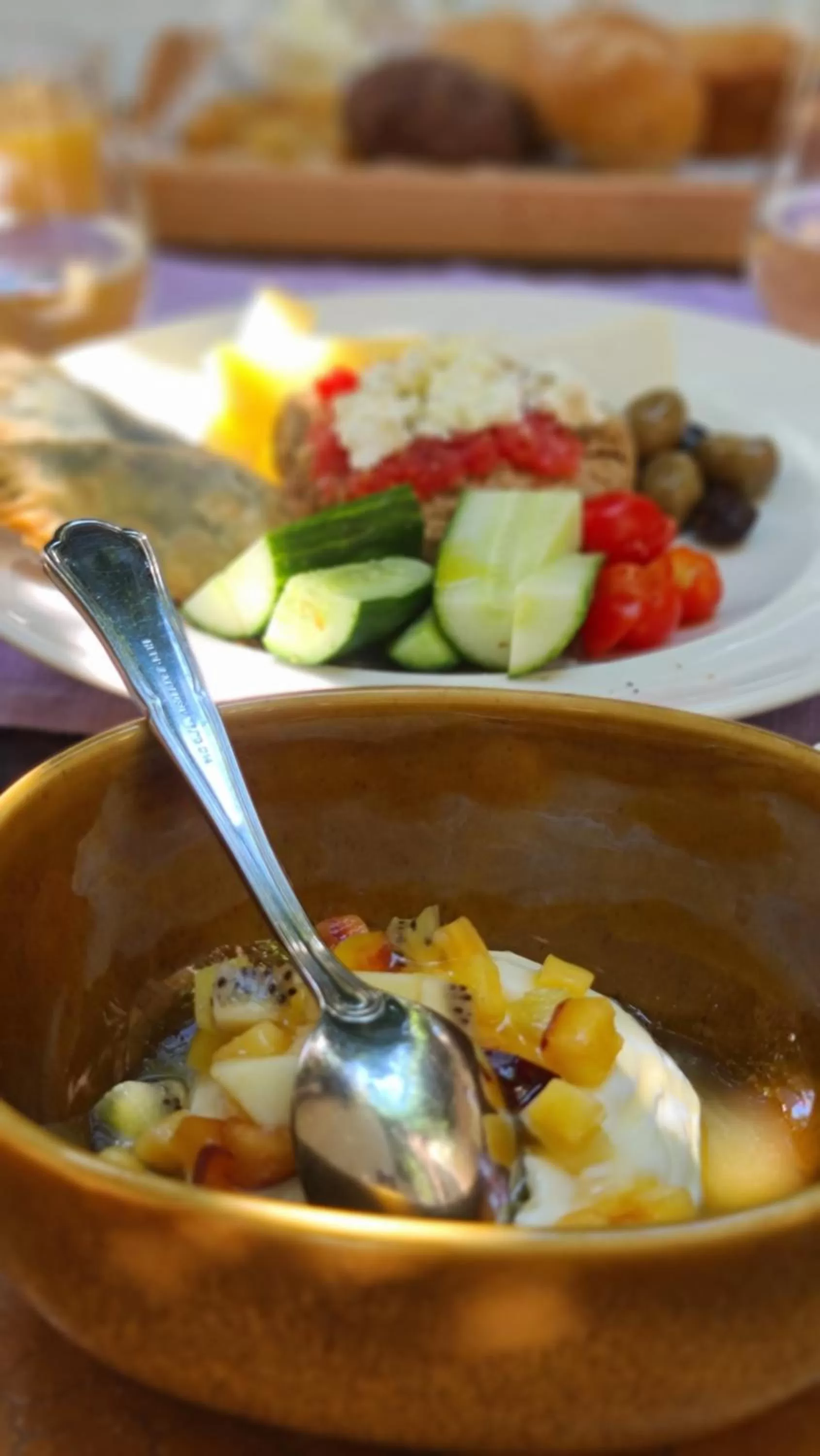 Food close-up in Sutor Chic Manor hotel