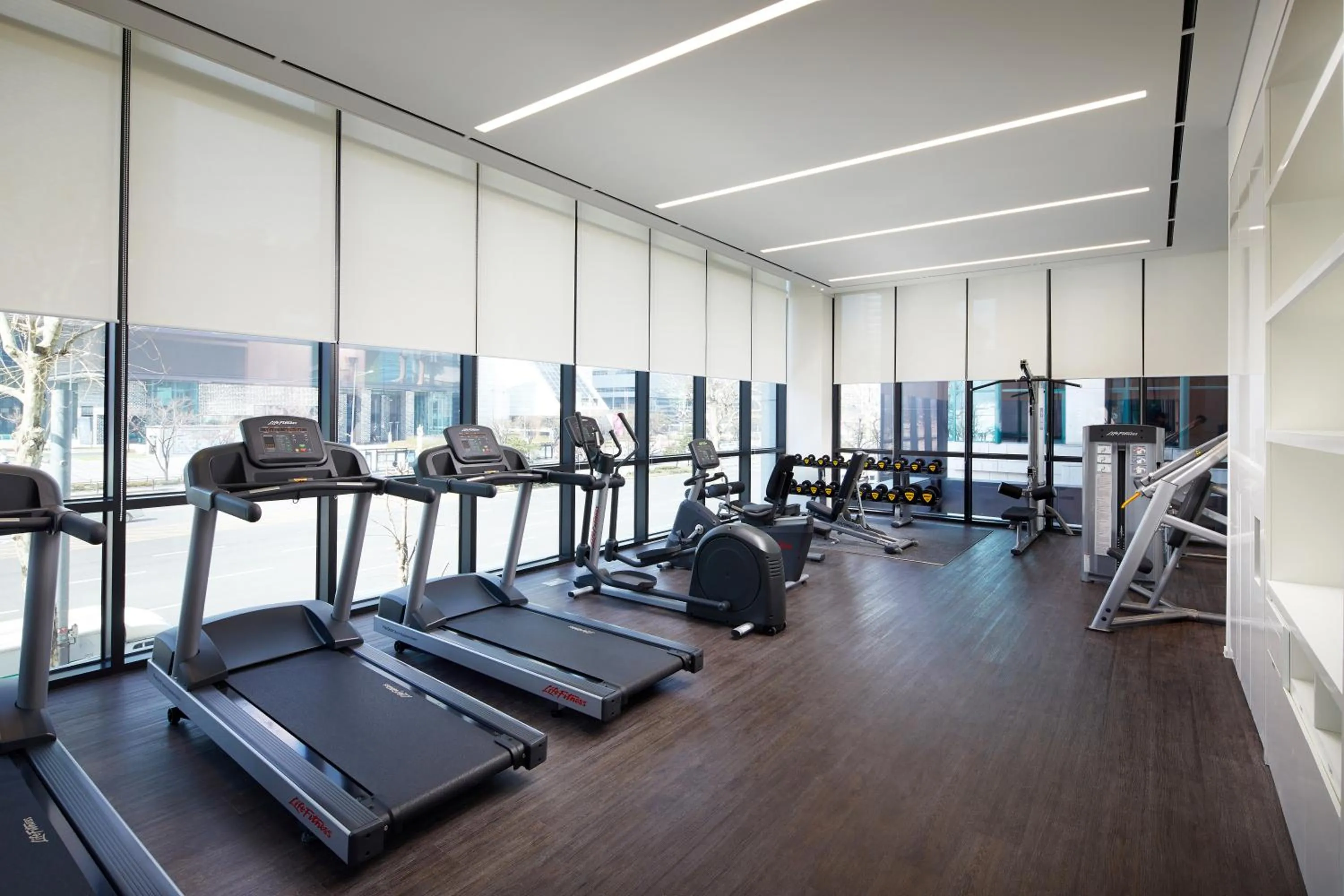 Fitness centre/facilities in Shilla Stay Samsung COEX Center