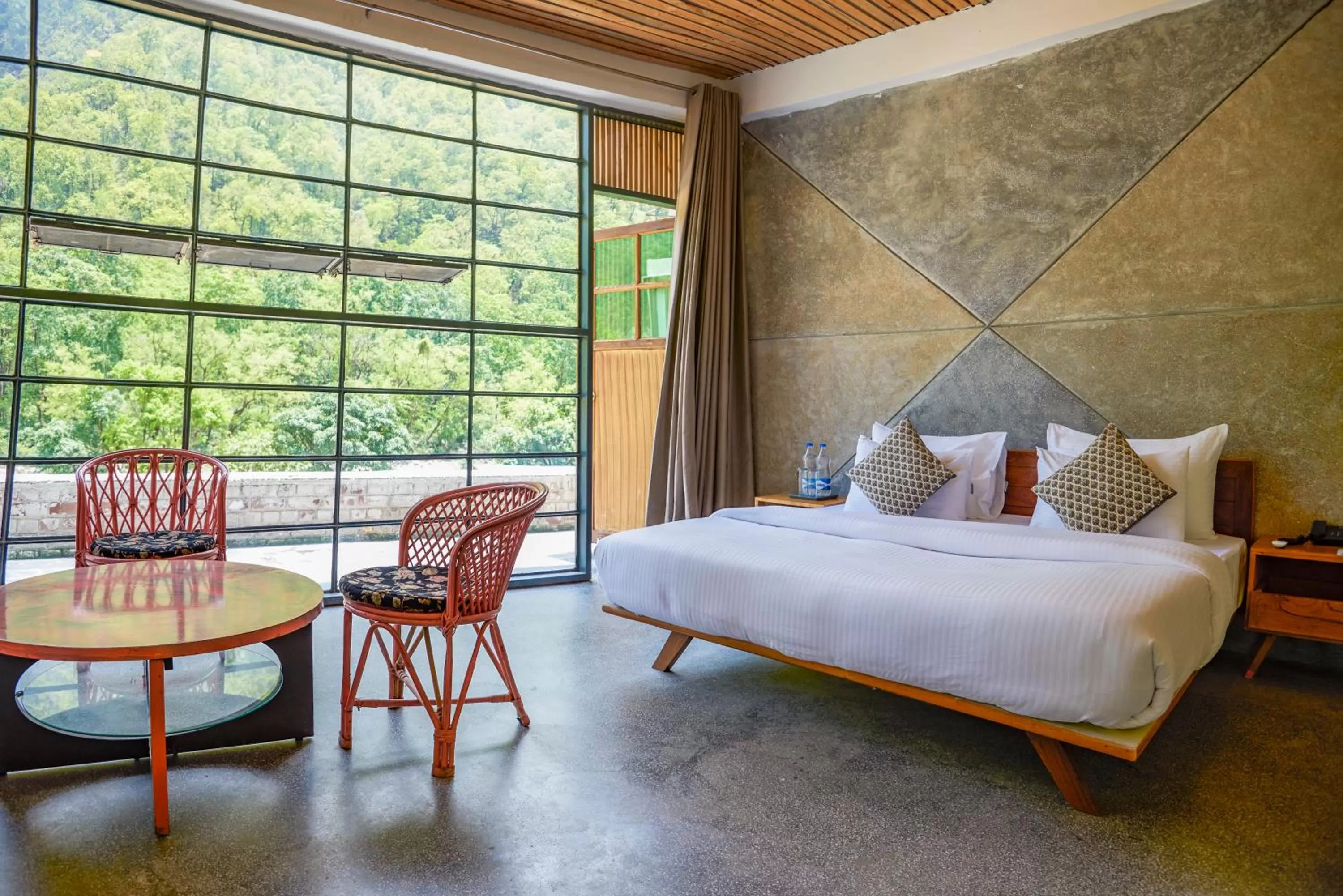 Bed in Nishantam Rishikesh