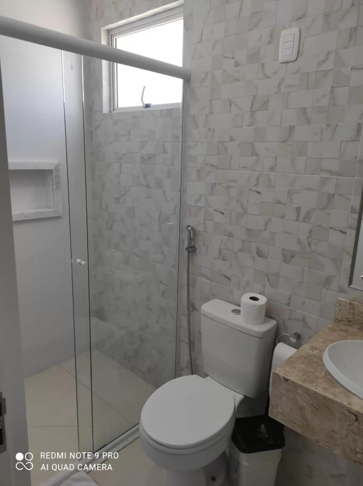 Bathroom in Hotel Serrano