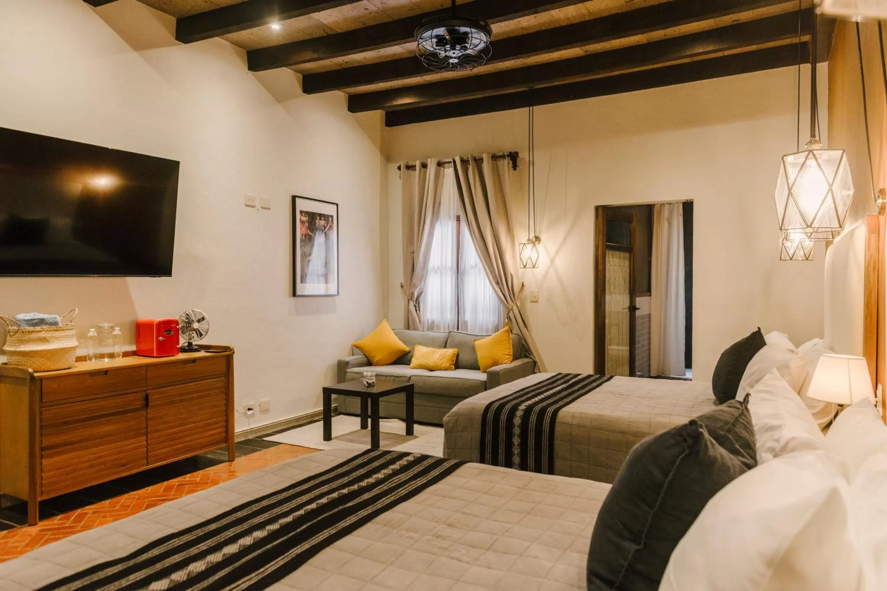 Bed in Agua Santa Hotel Boutique