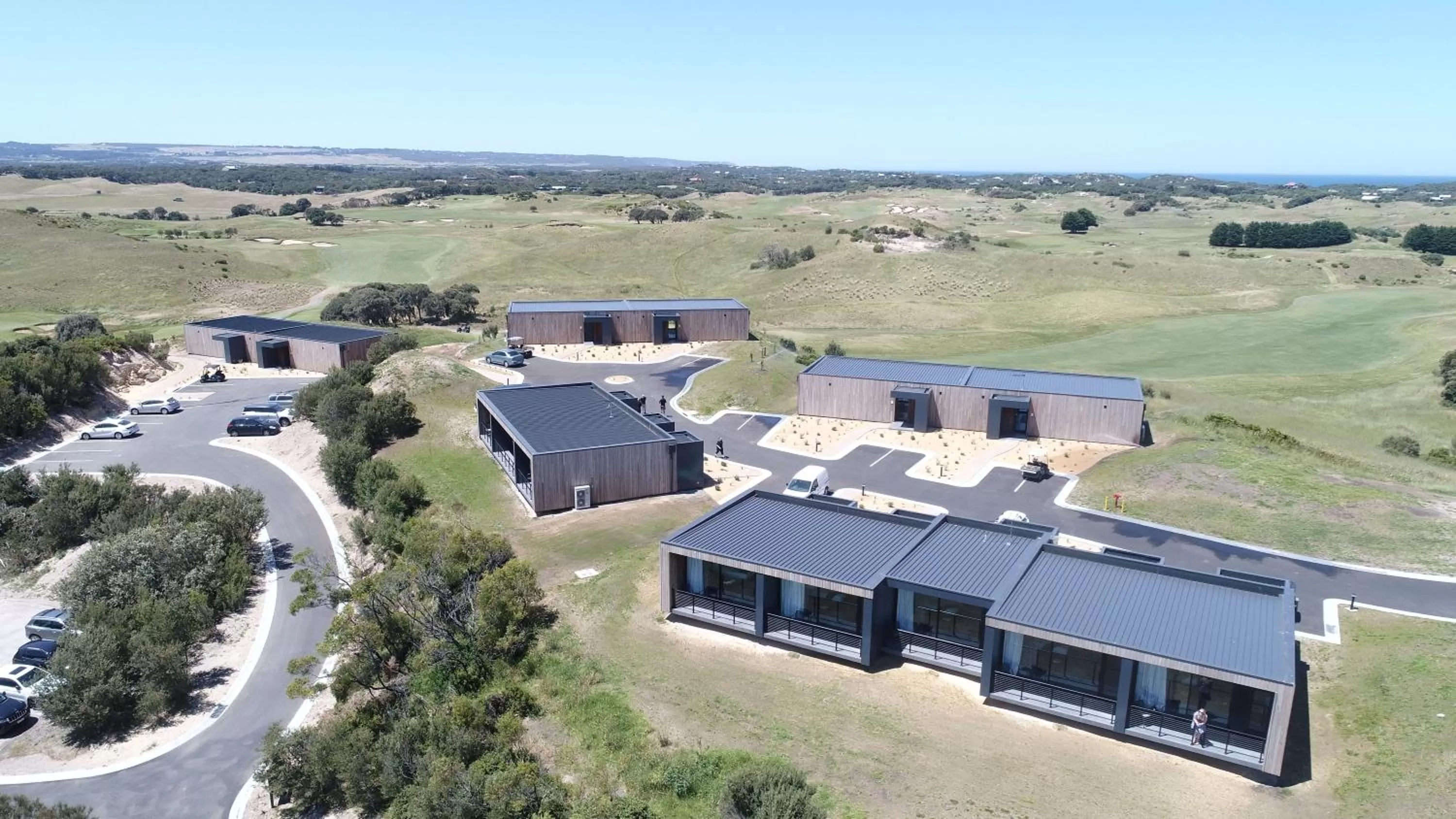 Bird's eye view in Links Lodge at The Dunes