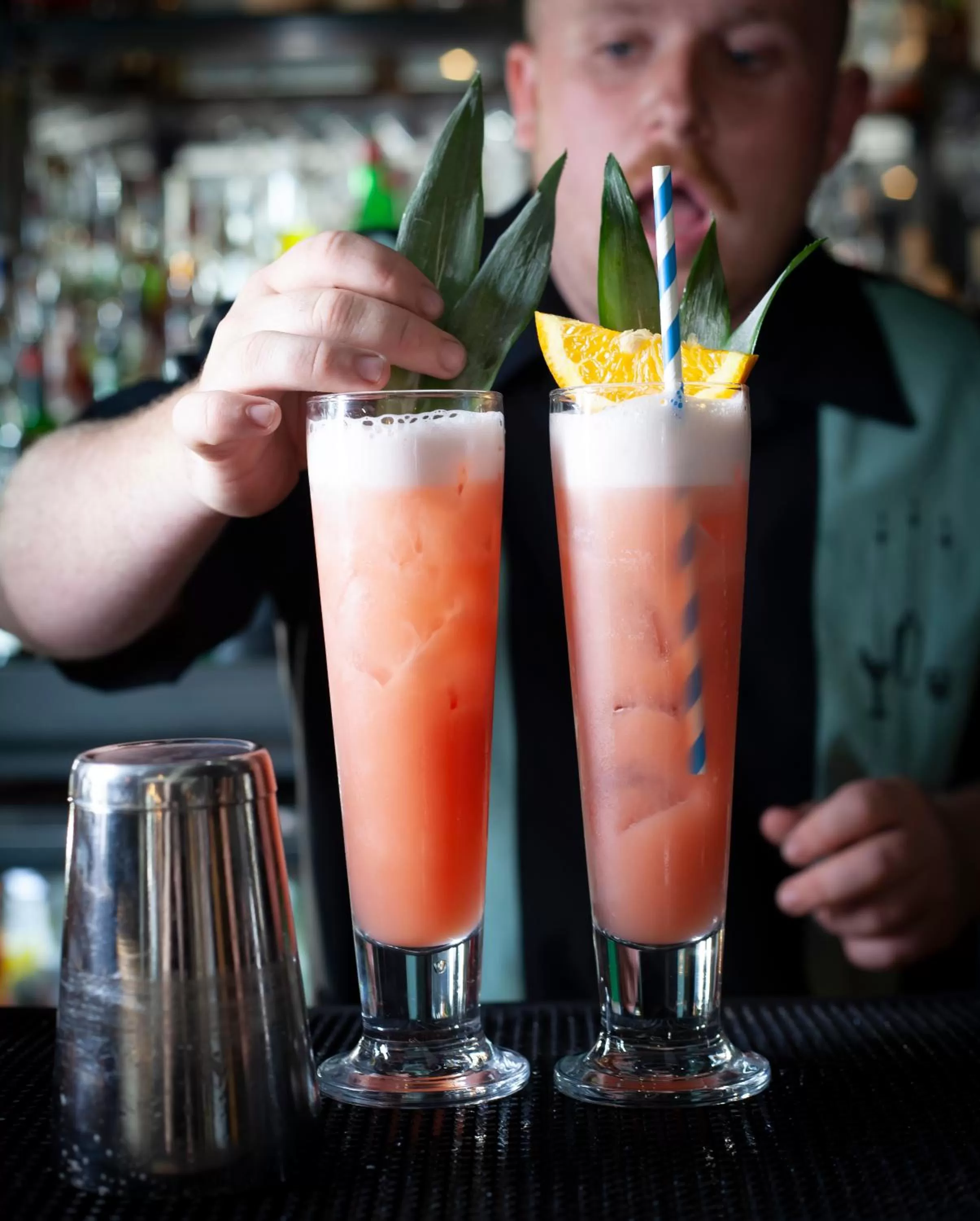 Food and drinks in The Albert Hotel