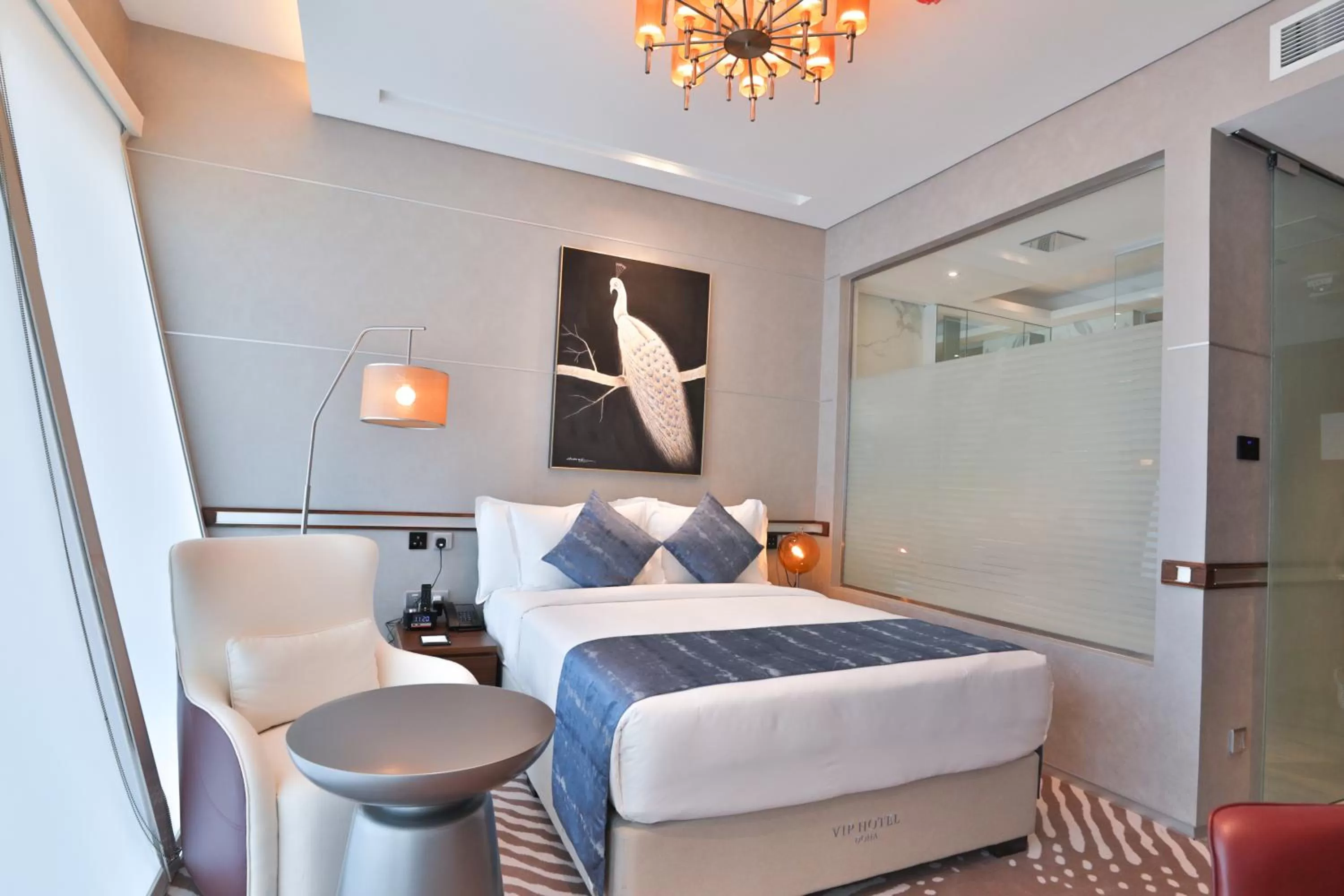 Photo of the whole room, Bed in VIP Hotel Doha Qatar