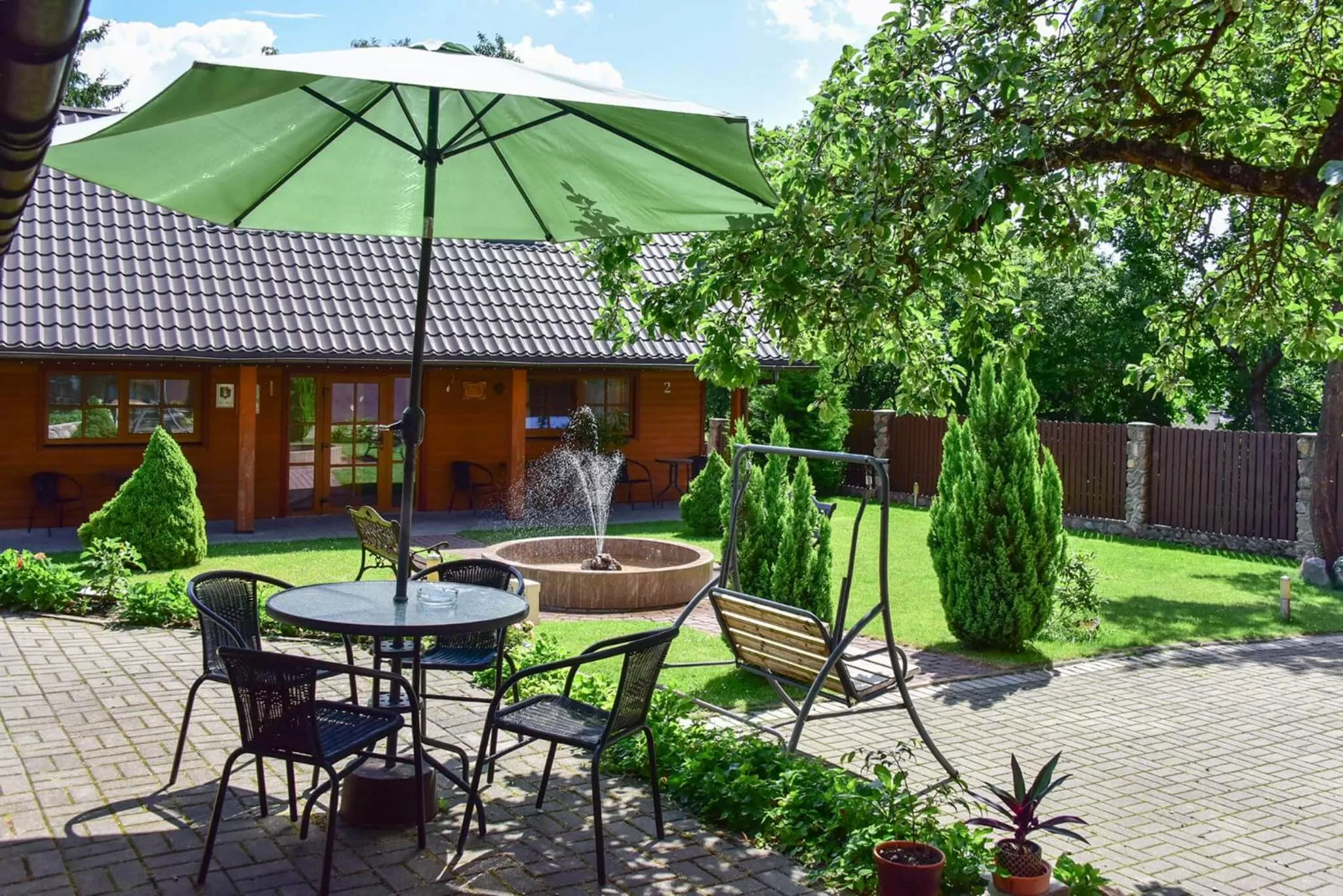 Patio in "Trakaitis" nameliai