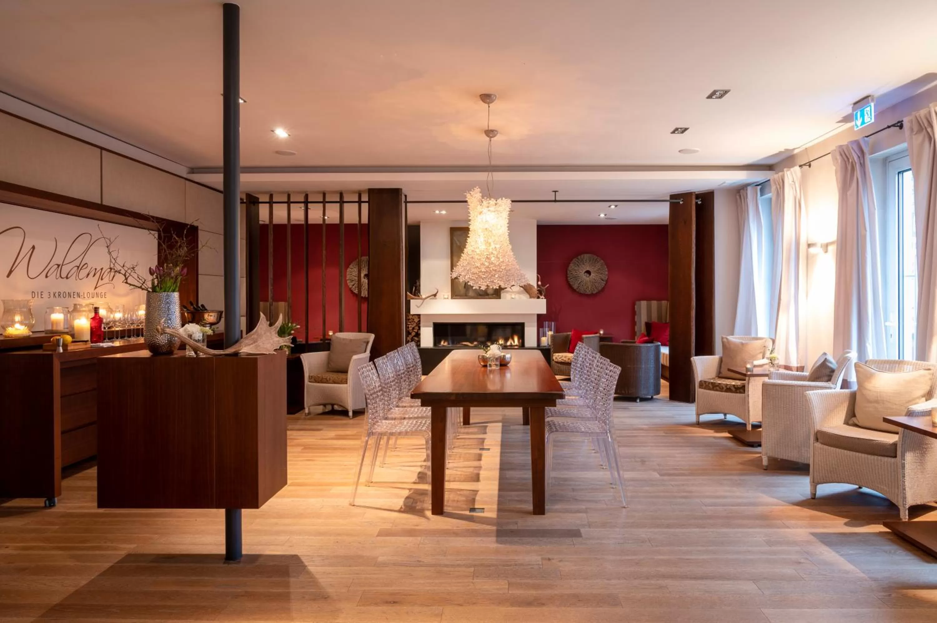 Lounge or bar in Landhotel 3Kronen