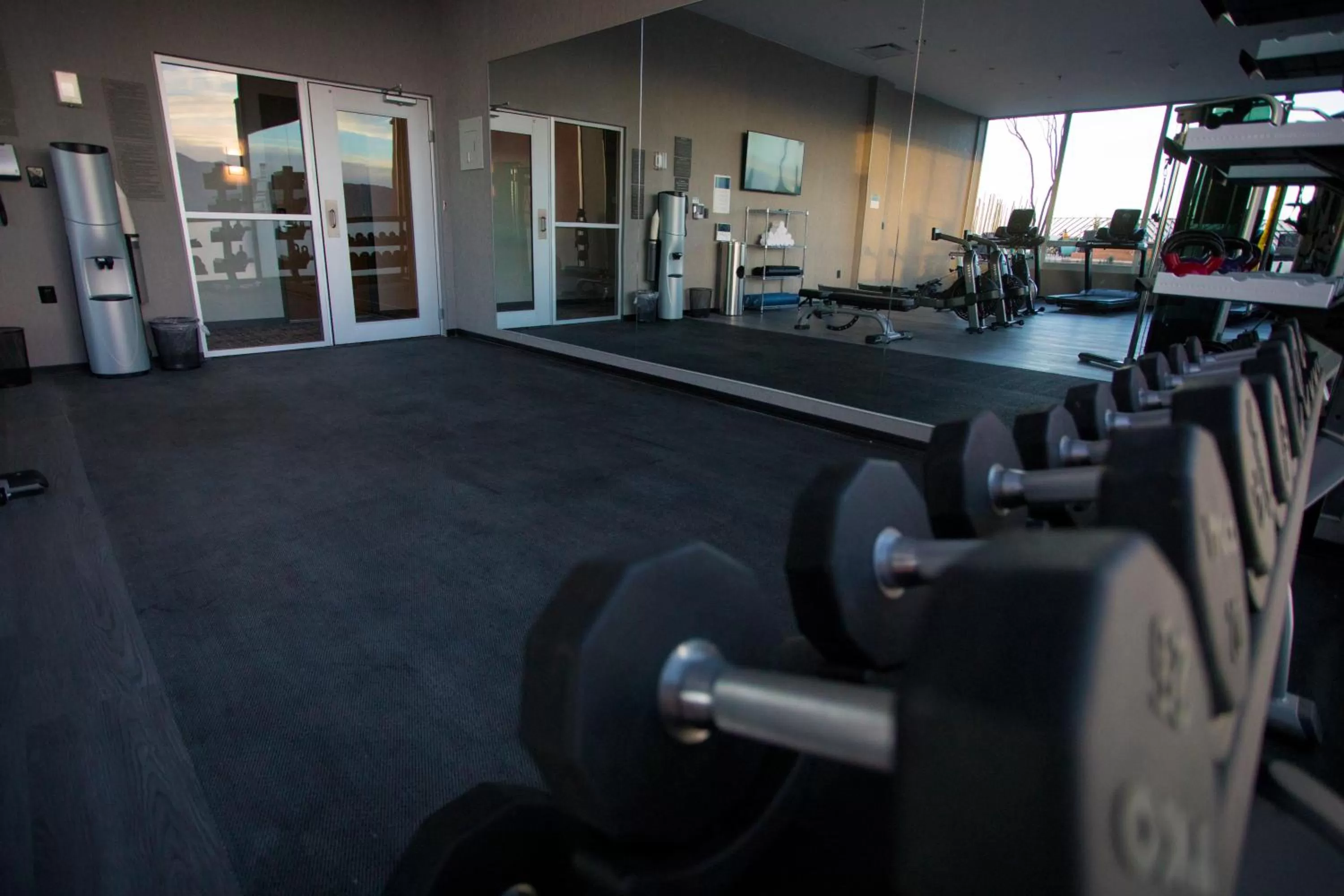 Fitness centre/facilities in Hyatt Place Saltillo