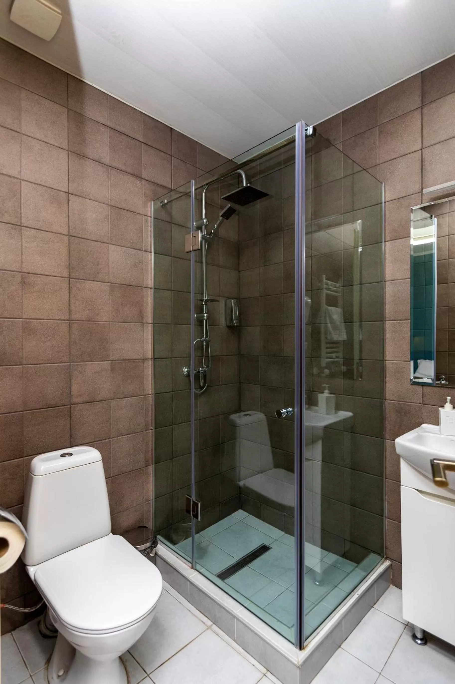 Shower, Bathroom in Hotello