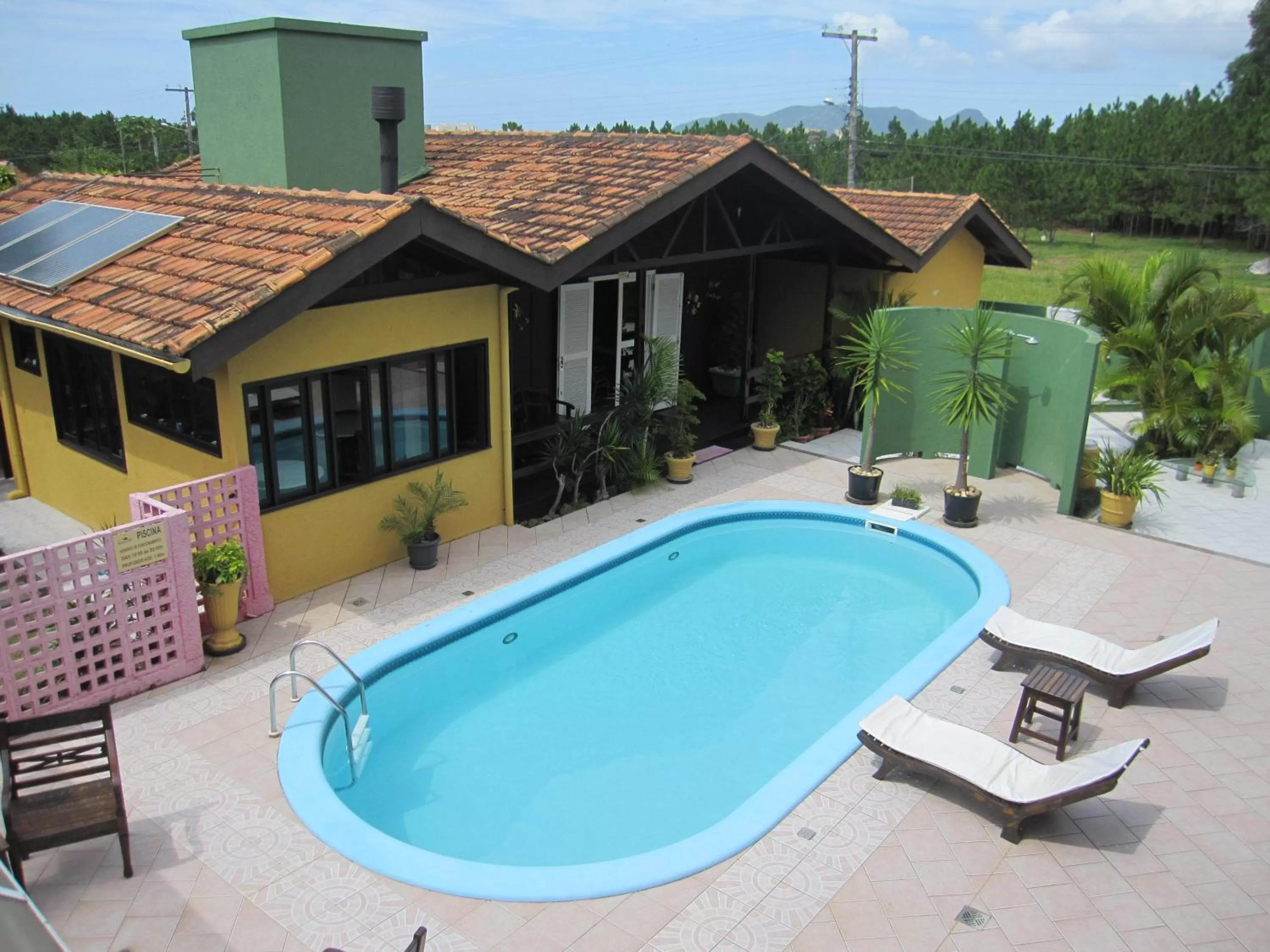 Bird's eye view, Swimming Pool in Pousada Vento Sul